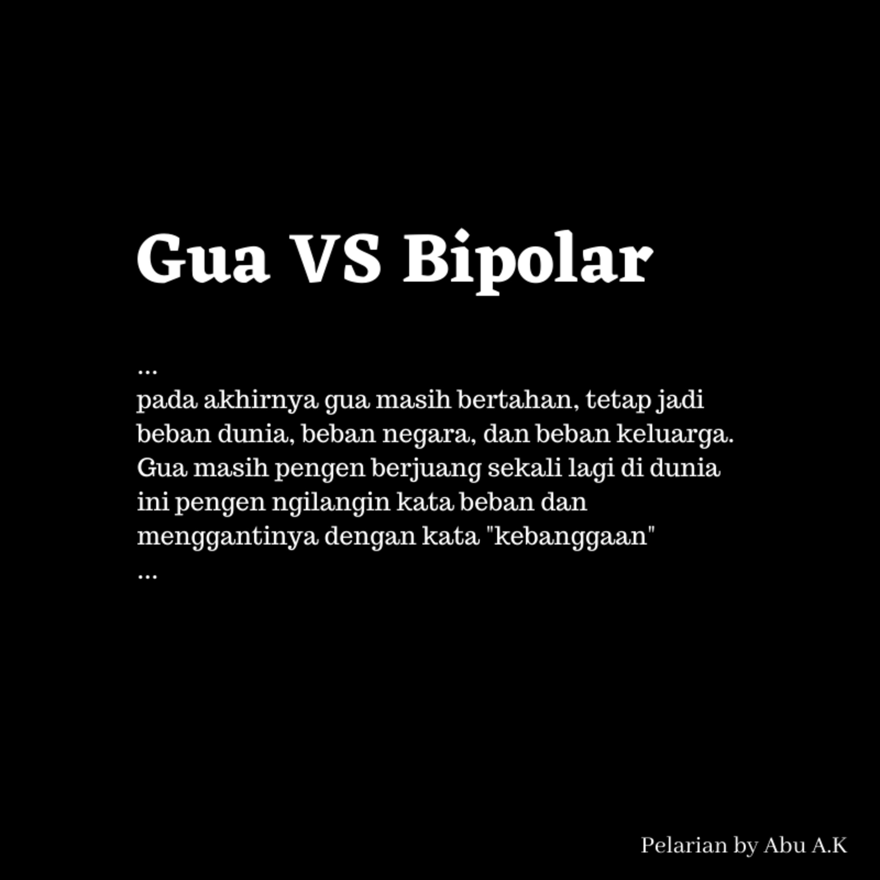 Eps. 5 - Gua VS Bipolar