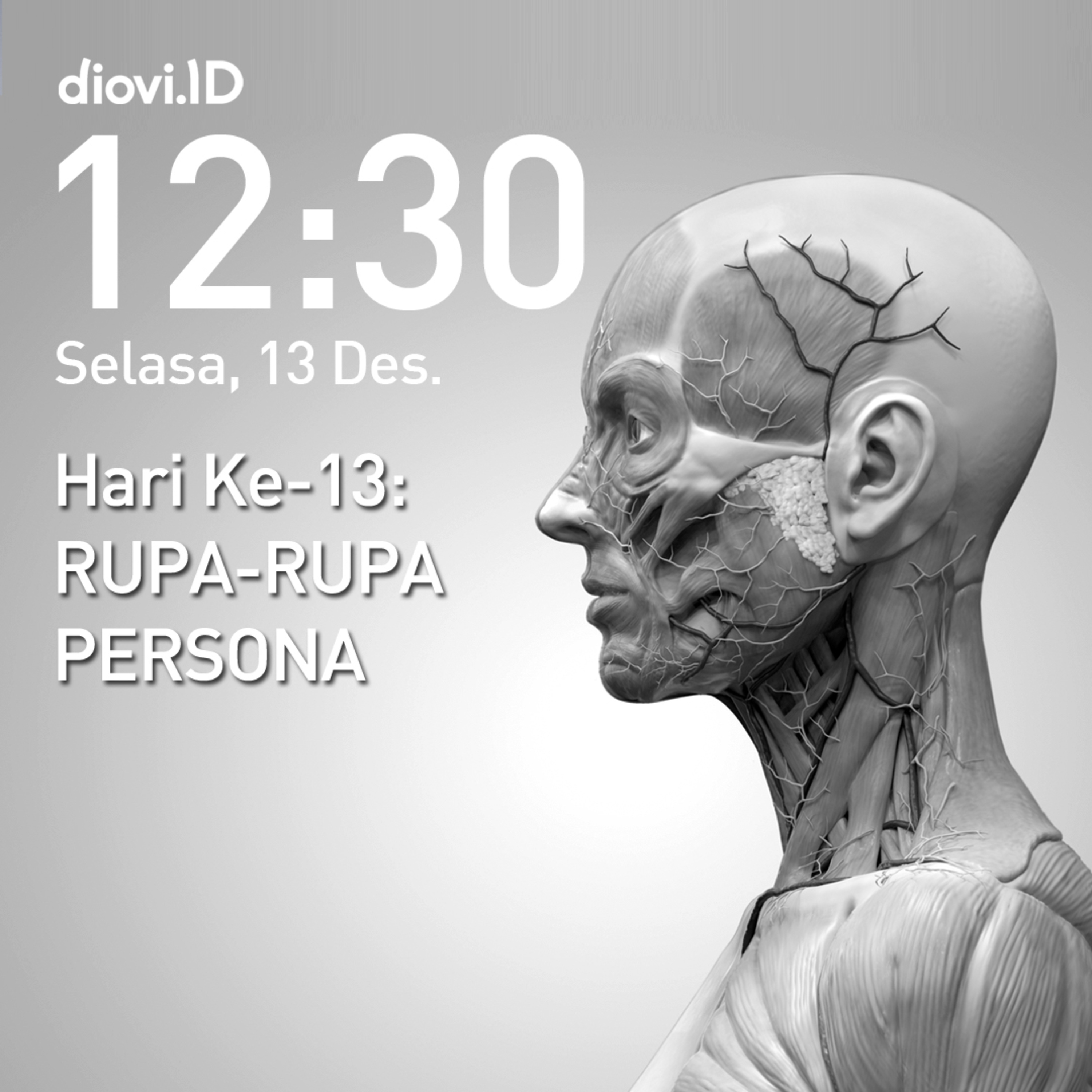 Hari ke-13: RUPA-RUPA PERSONA #30HariBersuara2022