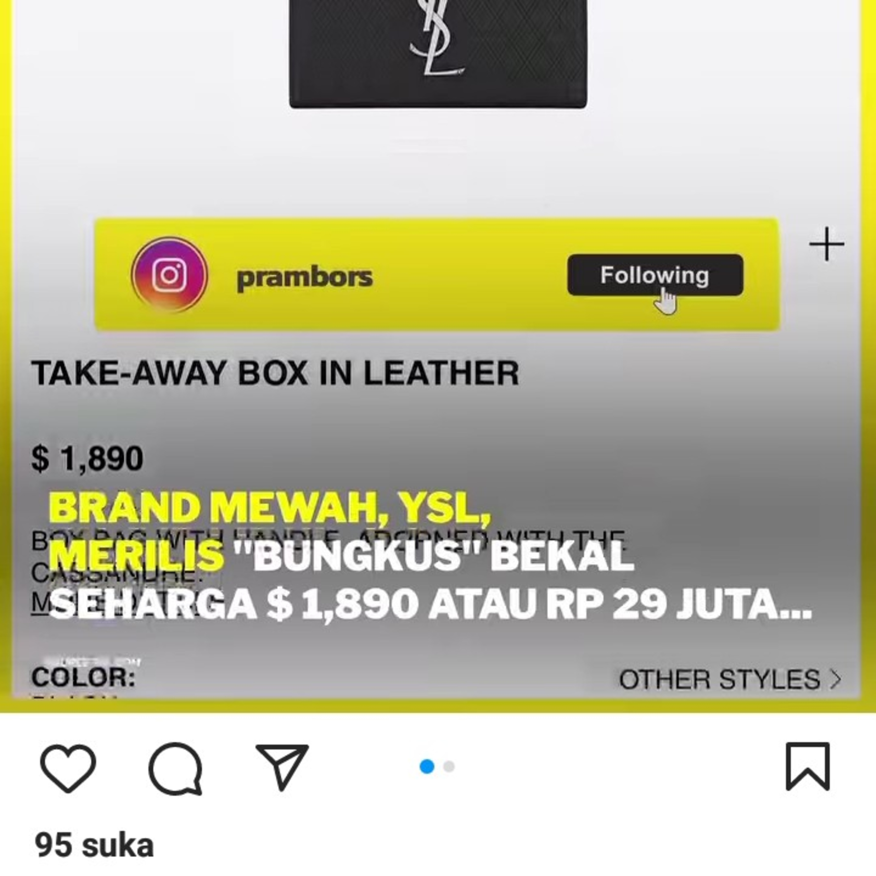 Gampar : Miskin Kaya Otaknya (bisa) Sama