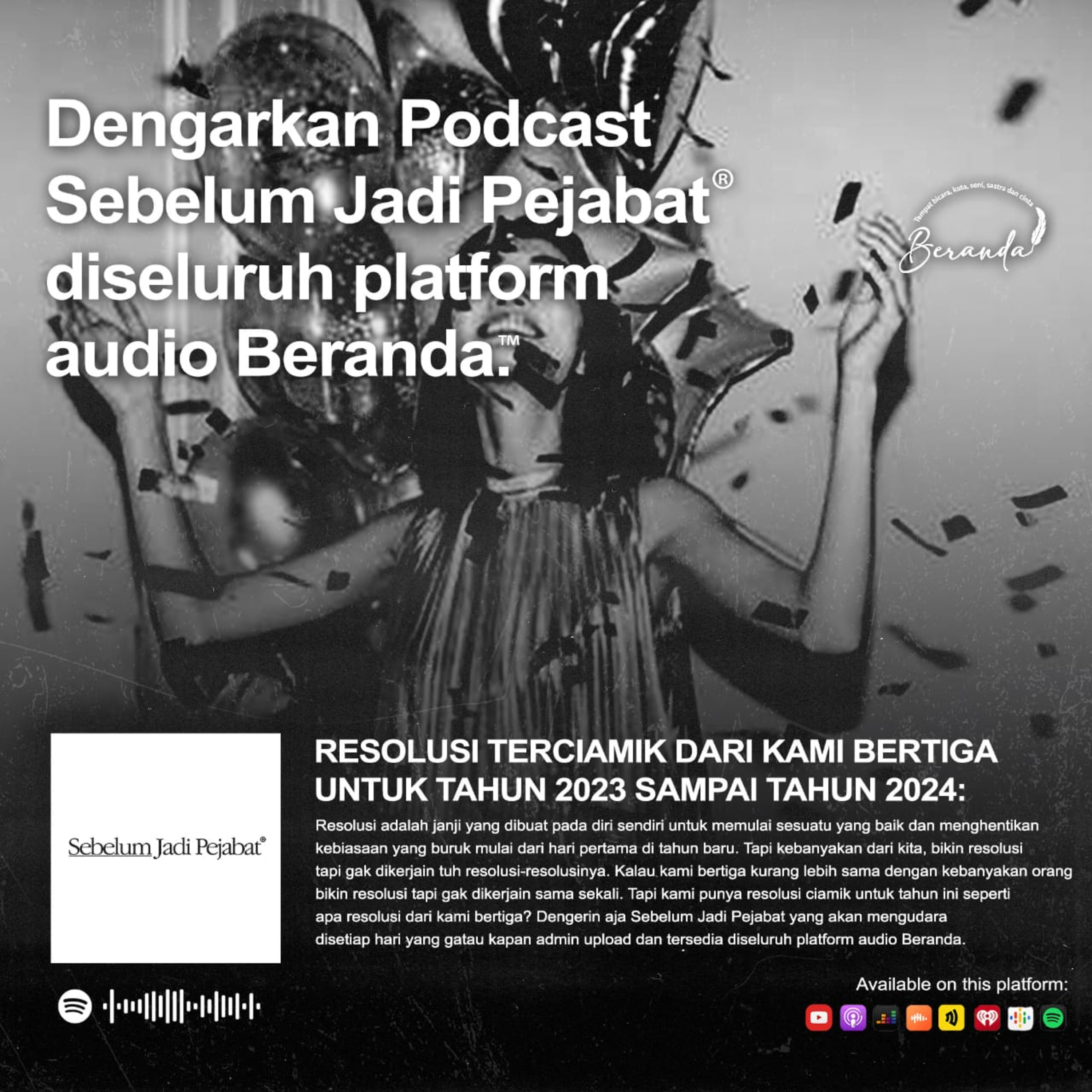 Sebelum Menjadi Pejabat Eps. 15: Resolusi Terciamik Dari Kami Bertiga Untuk Tahun 2023-2024