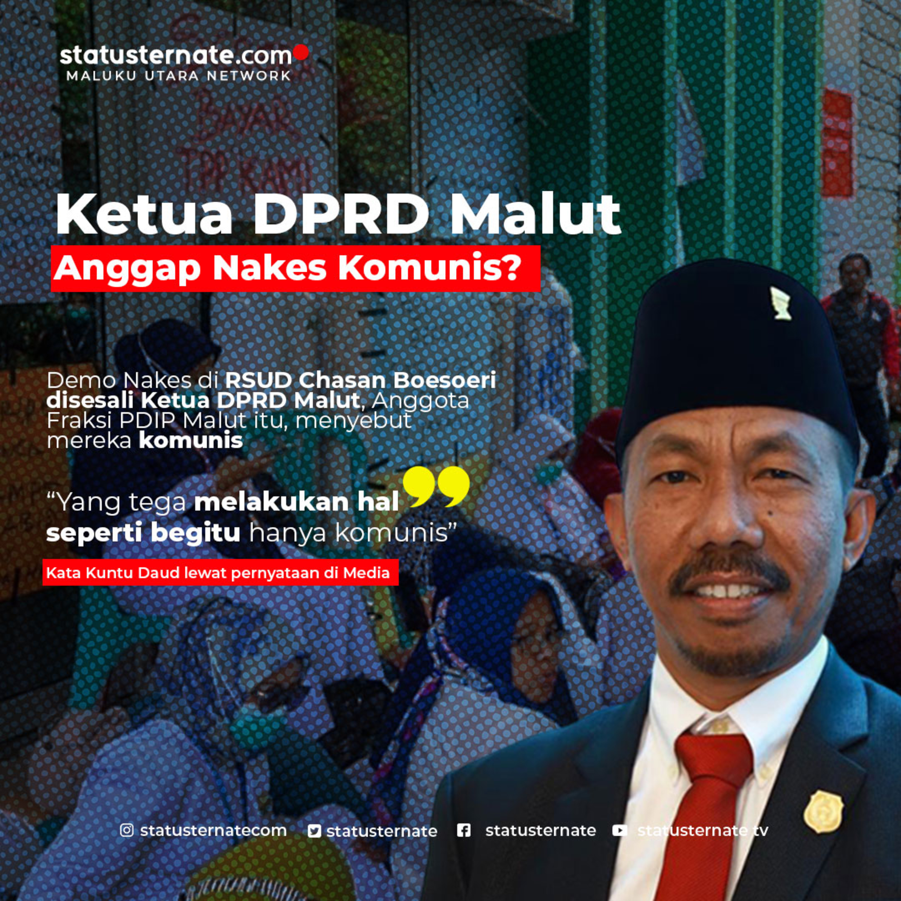 Kuntu Daud PDIP Bicara Komunis