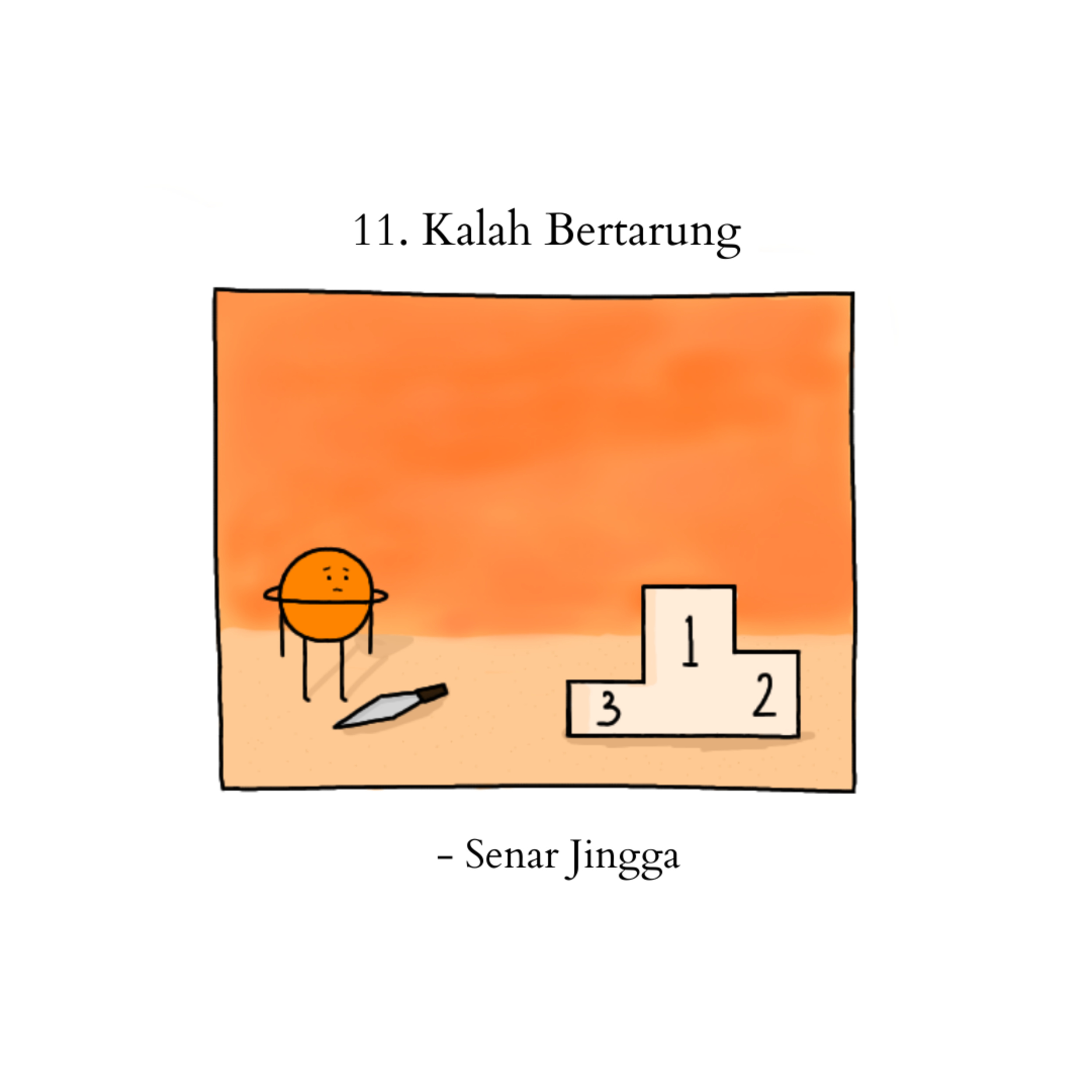 Kalah Bertarung