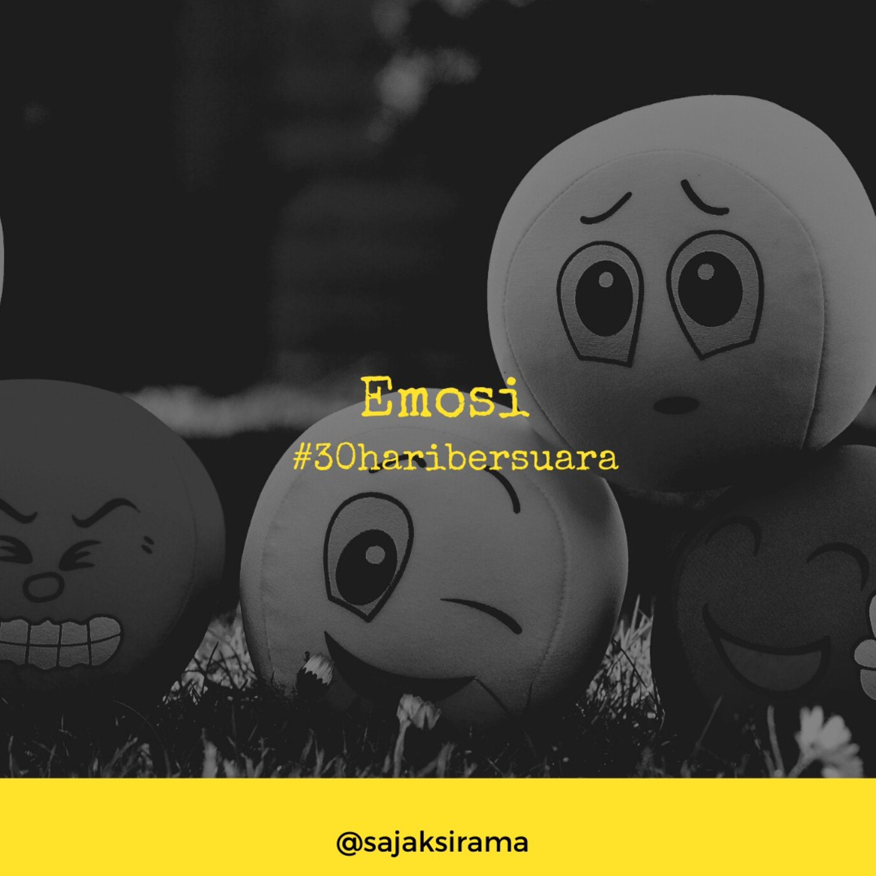 #30haribersuara : Emosi