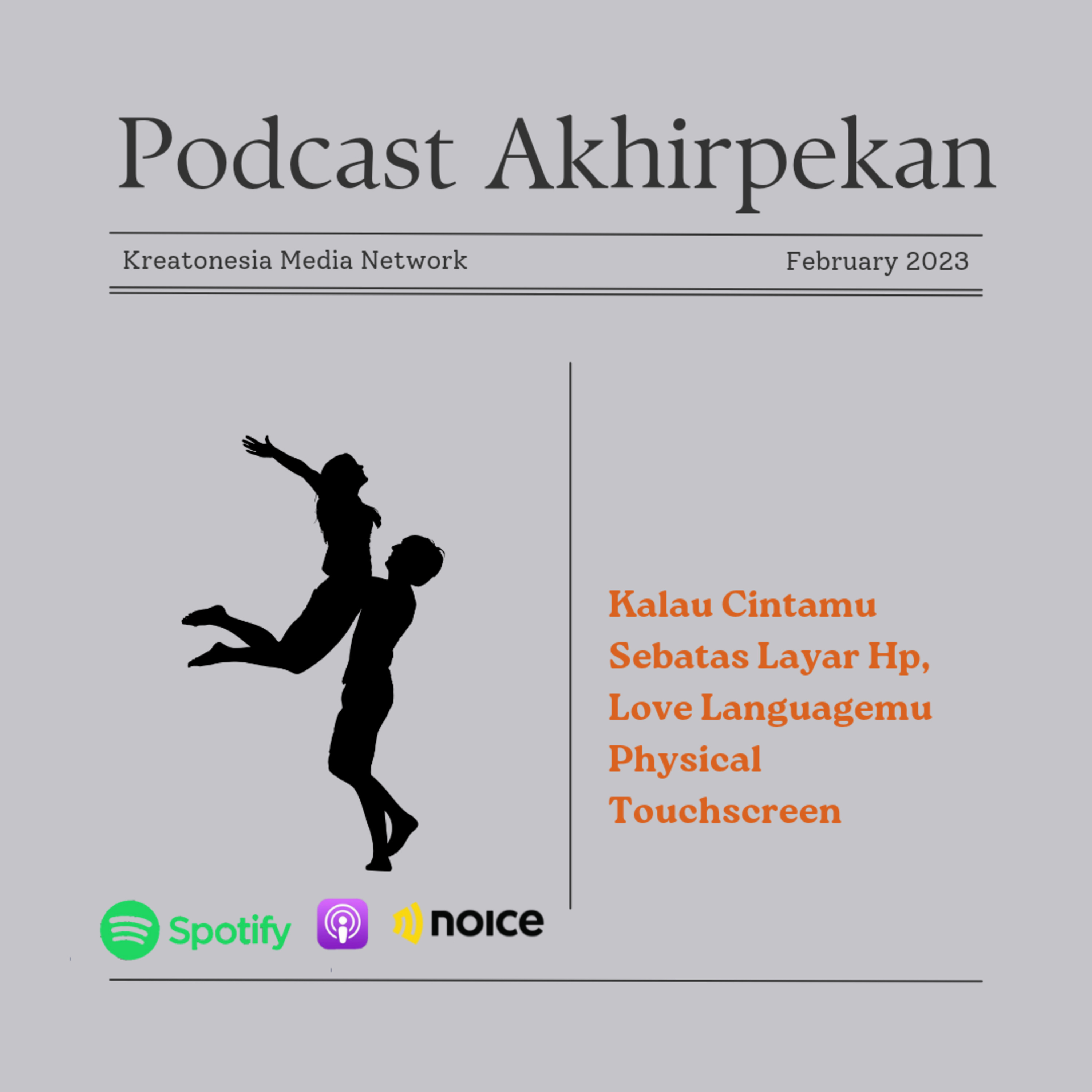 Kalau Cintamu Sebatas Layar Hp, Love Languagemu Physical Touchscreen 