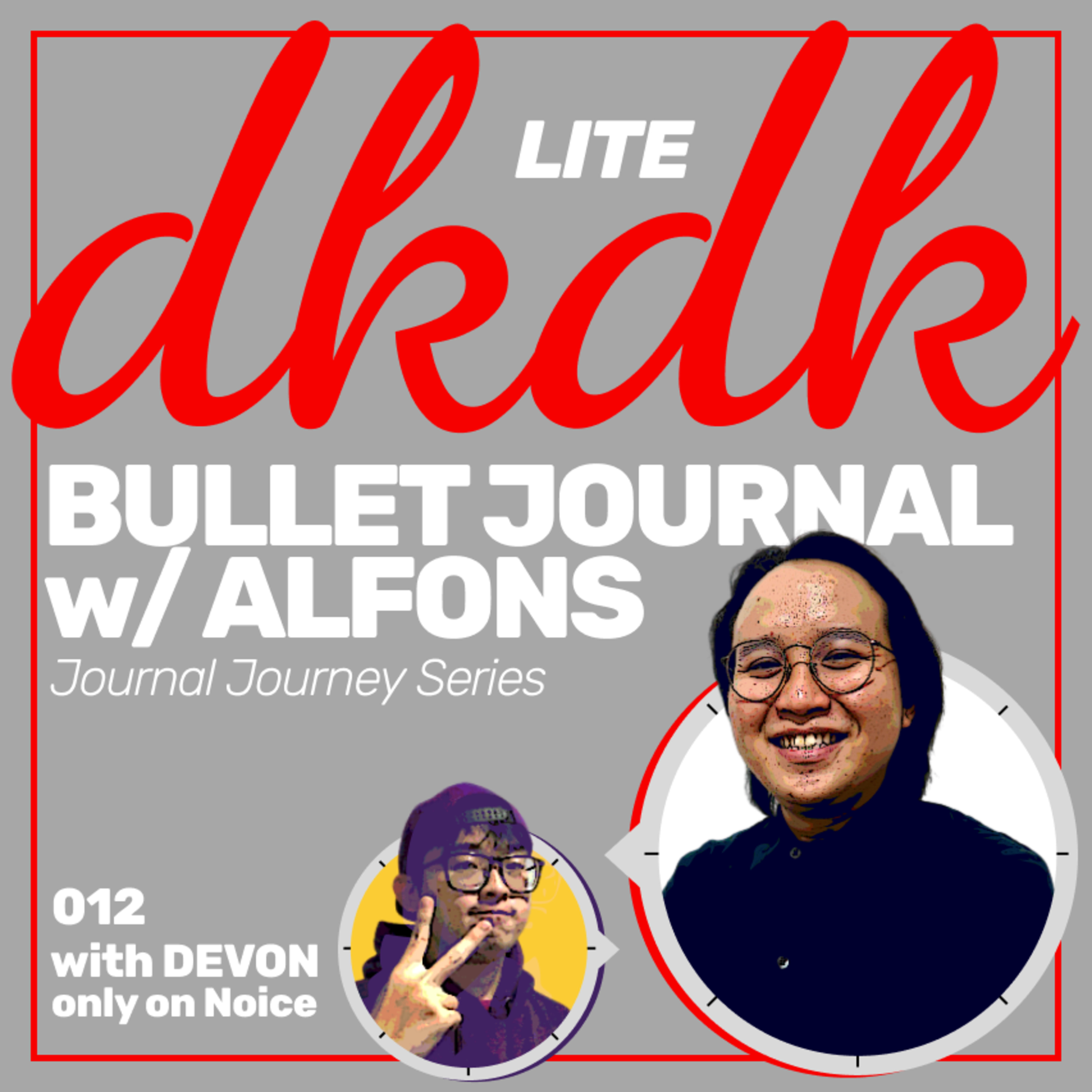 BULLET JOURNAL w/ALFONS (DKDK Lite) 012
