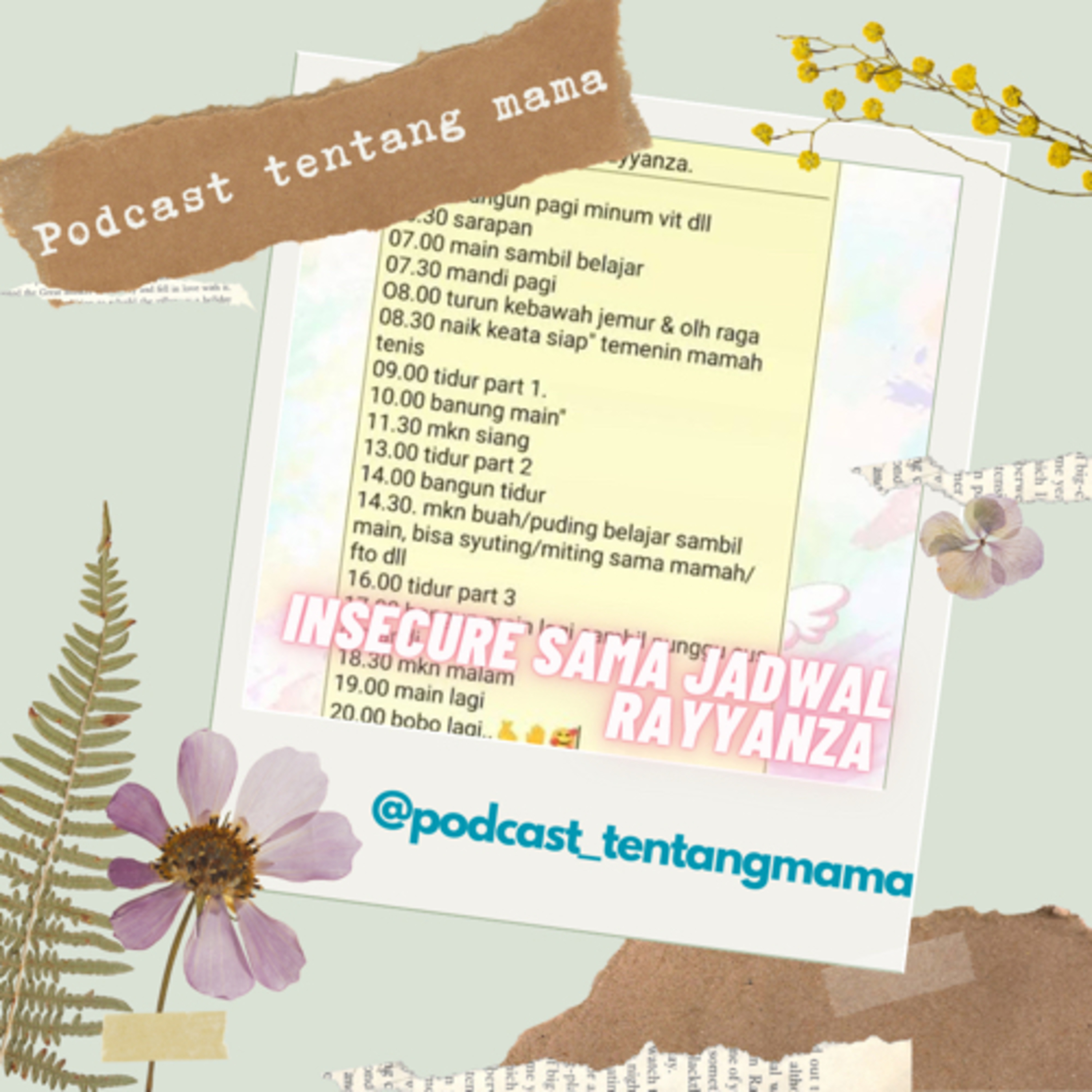 Insecure Sama Jadwal Rayyanza 