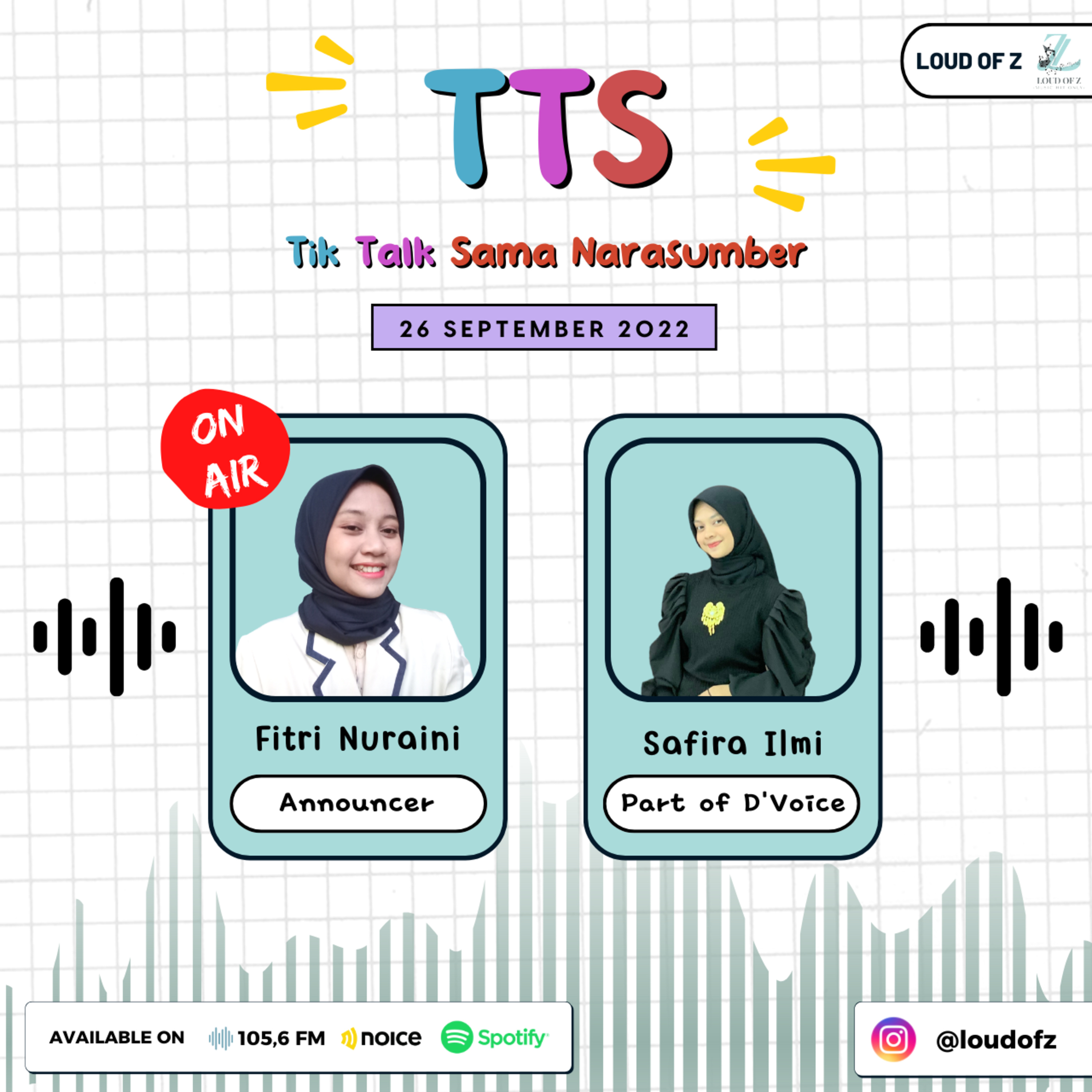 TTS (TIK TALK SAMA NARASUMBER)