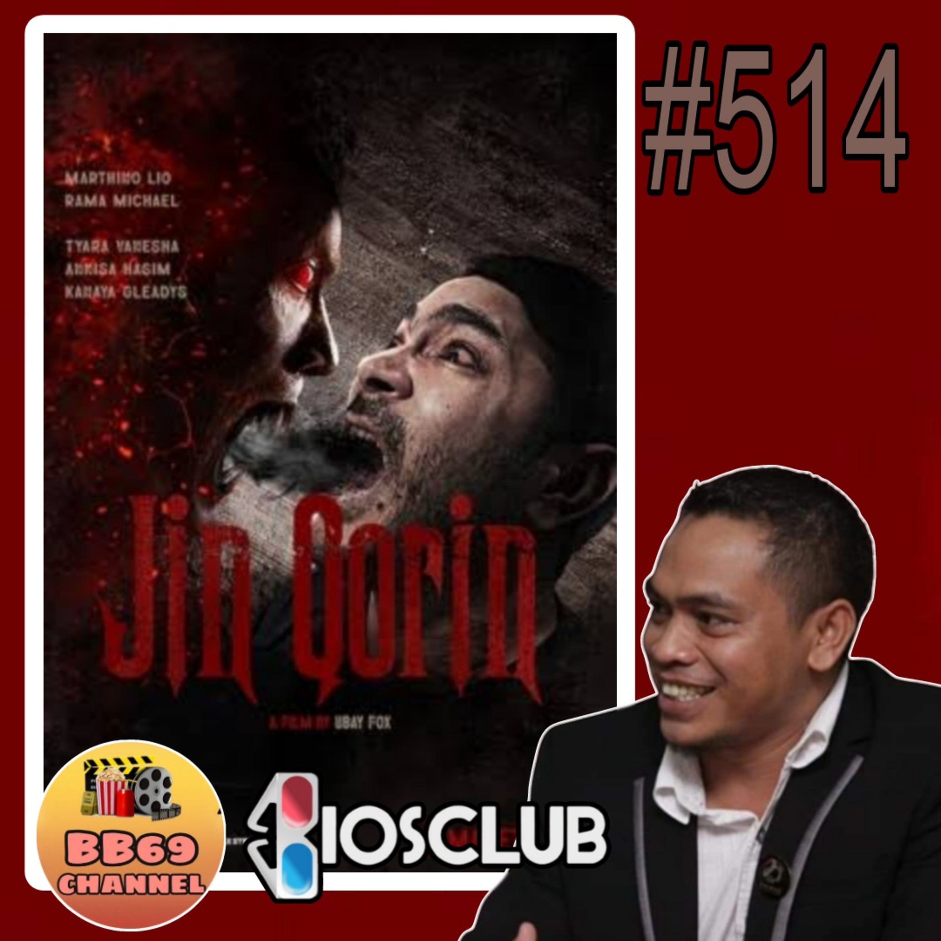 514. Film Jin Qorin (ft Biosclub) Interview With Ubay Fox 