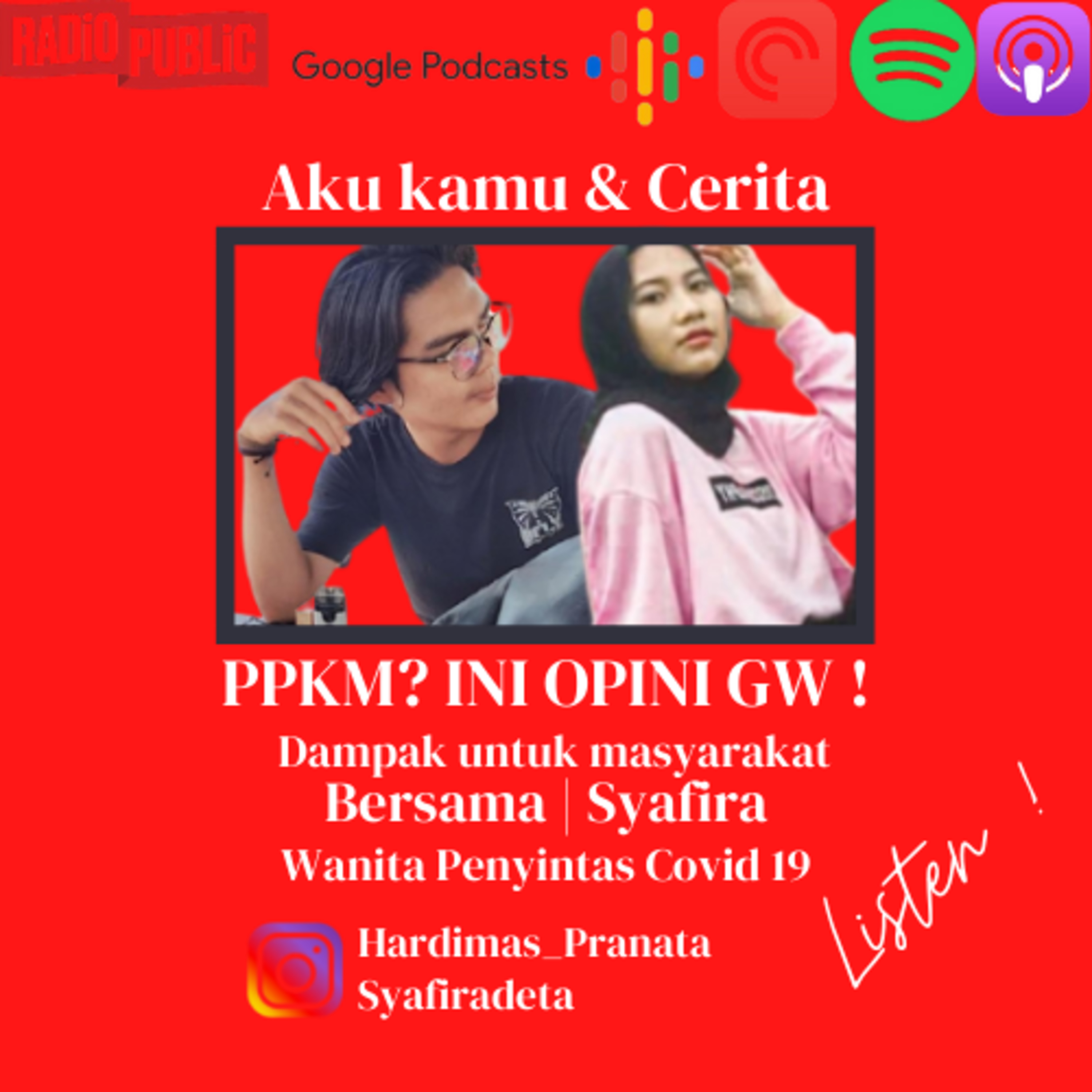 DAMPAK PPKM UNTUK MASYARAKAT? INI OPINI GW ! | Bersama @Syafira