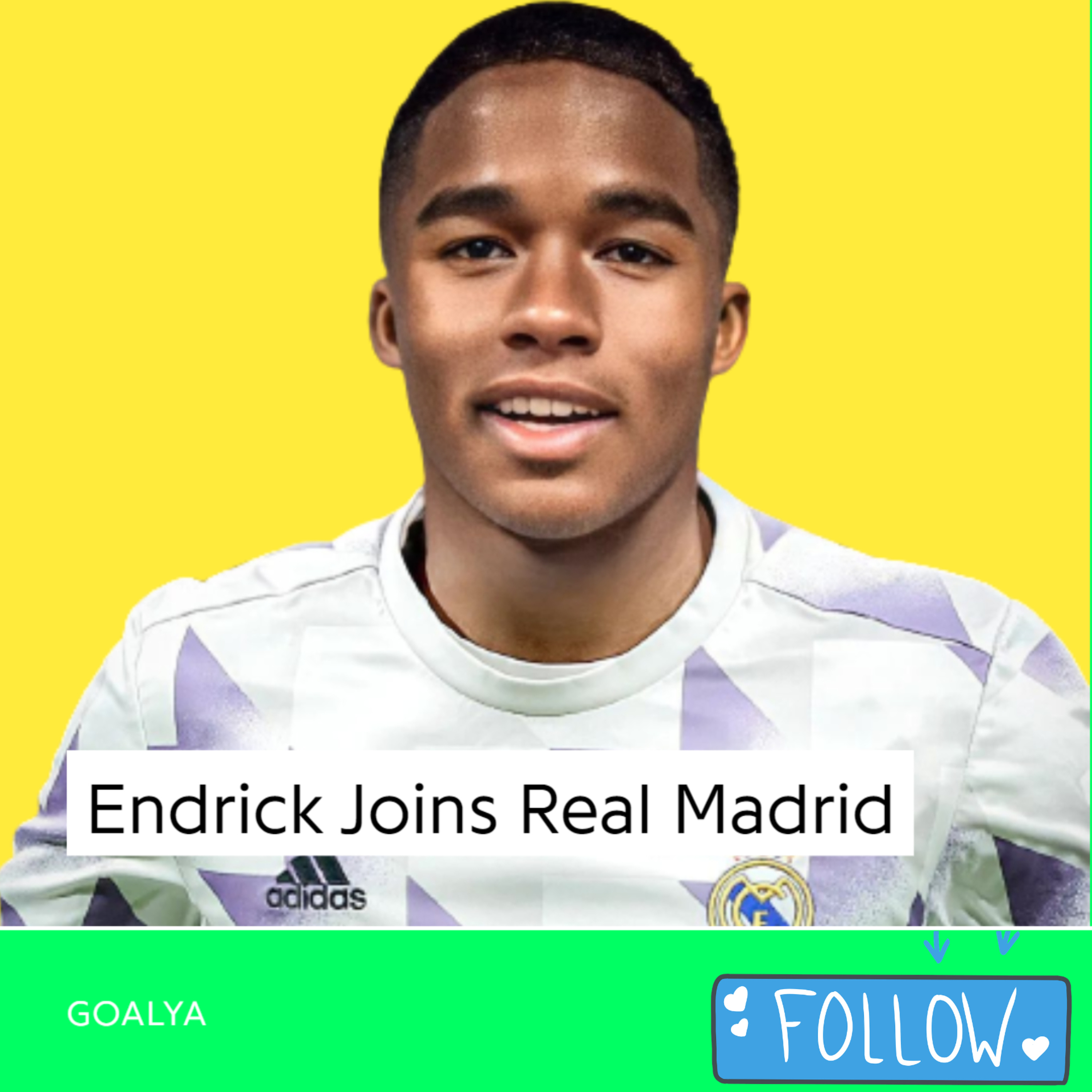 Endrick Joins Madrid | Real Madrid CF