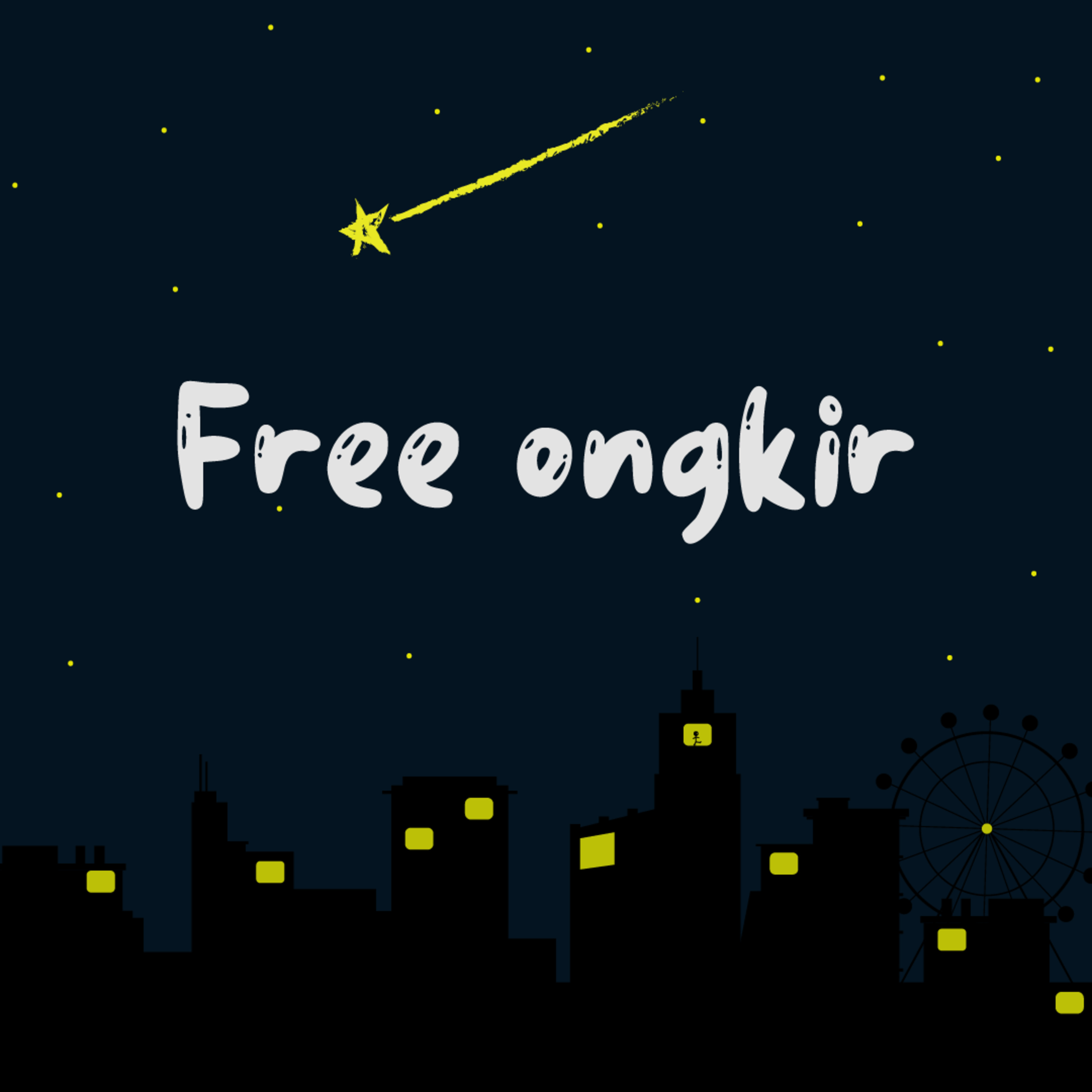 12. Lah jadi free ongkir #30HariBersuara2022