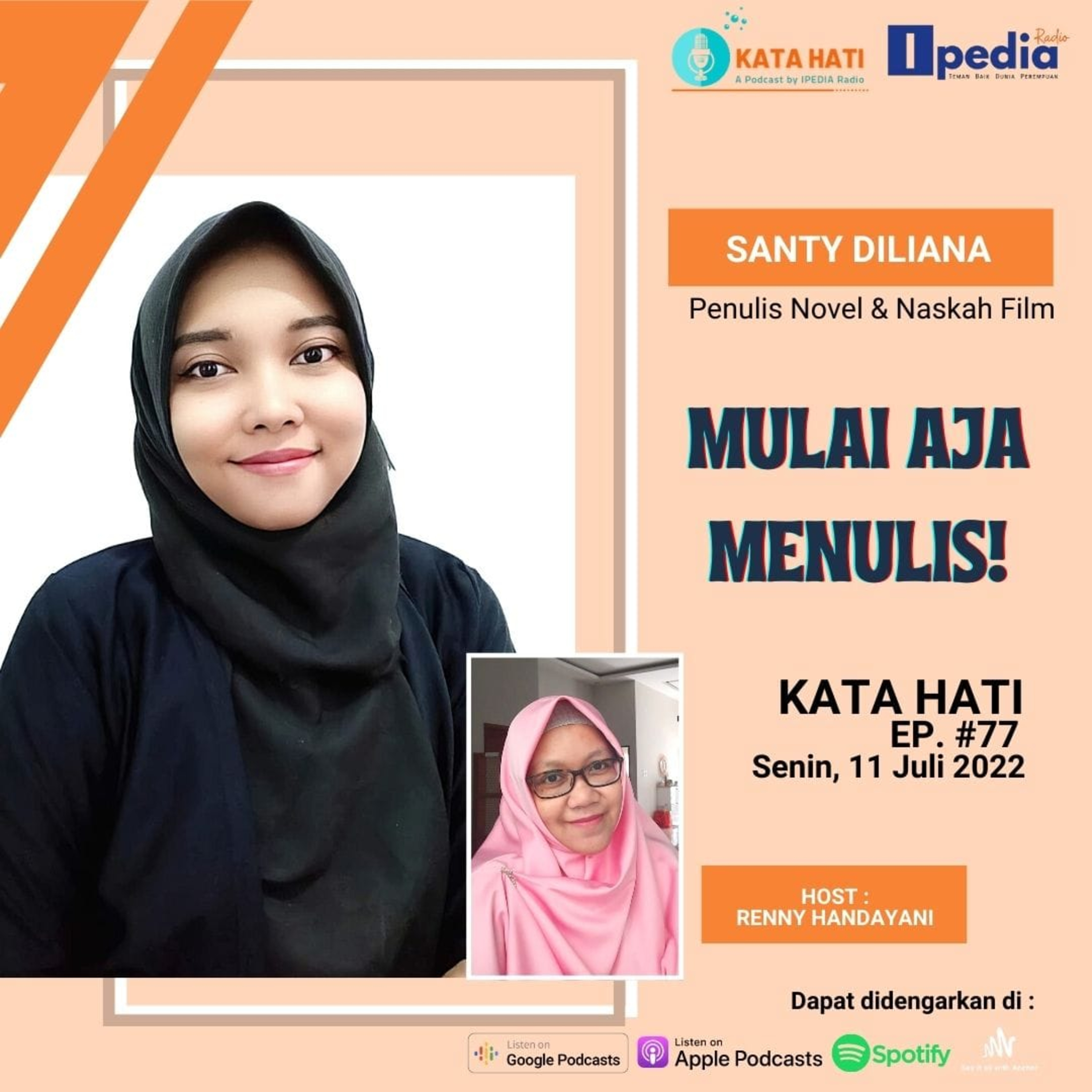 KH#77 - Mulai Aja Menulis! With Santy Diliana
