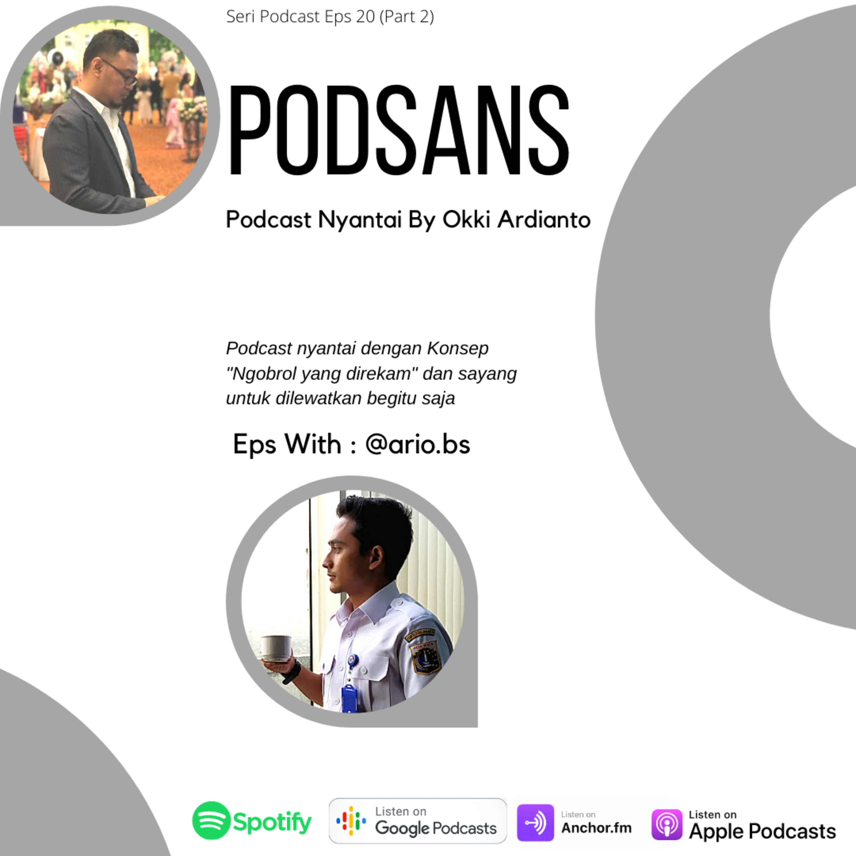 Ario BS : Tidak Semua hal tentang diri kita, orang lain harus Tau.