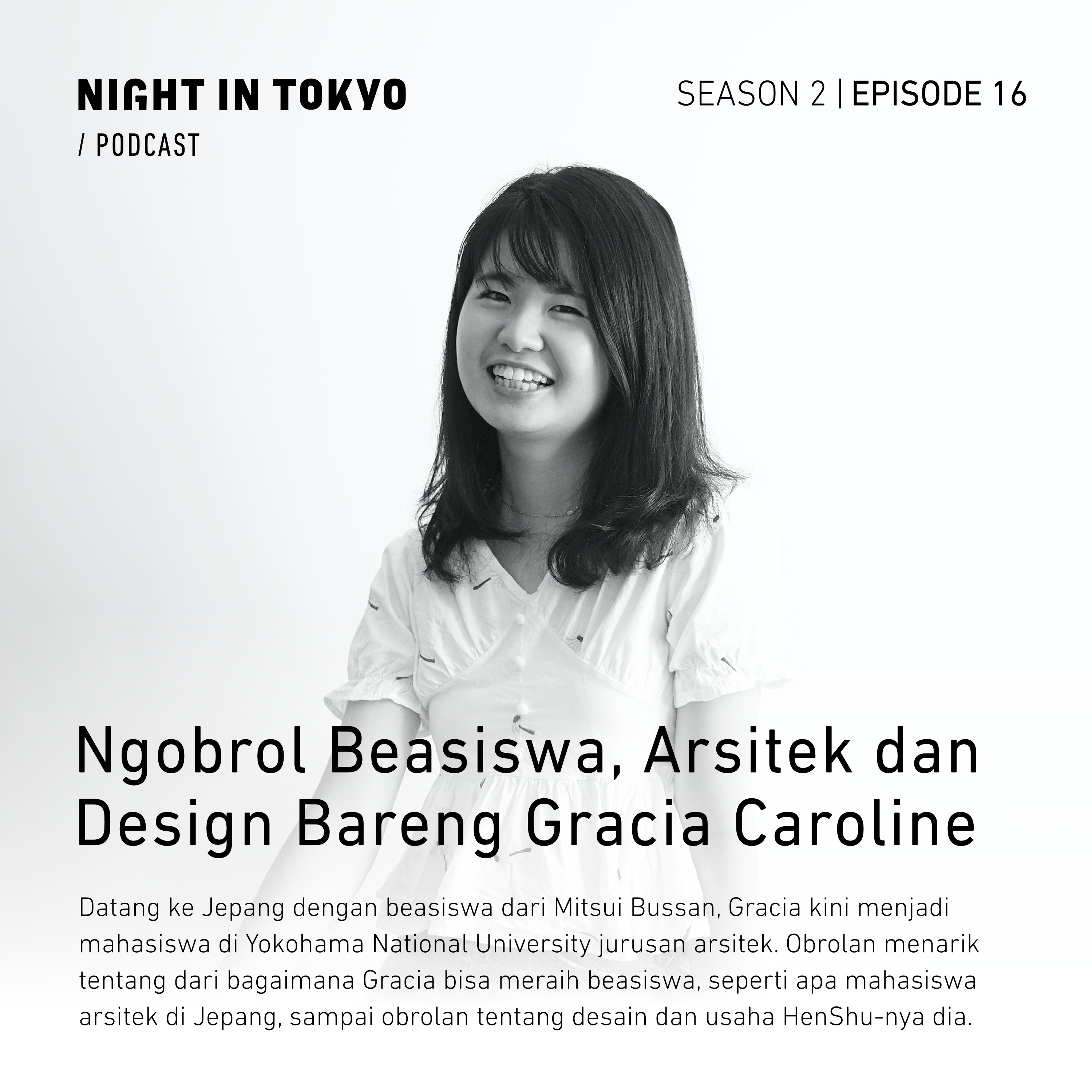 16. Ngobrol Beasiswa, Arsitek dan Design Bareng Gracia Caroline