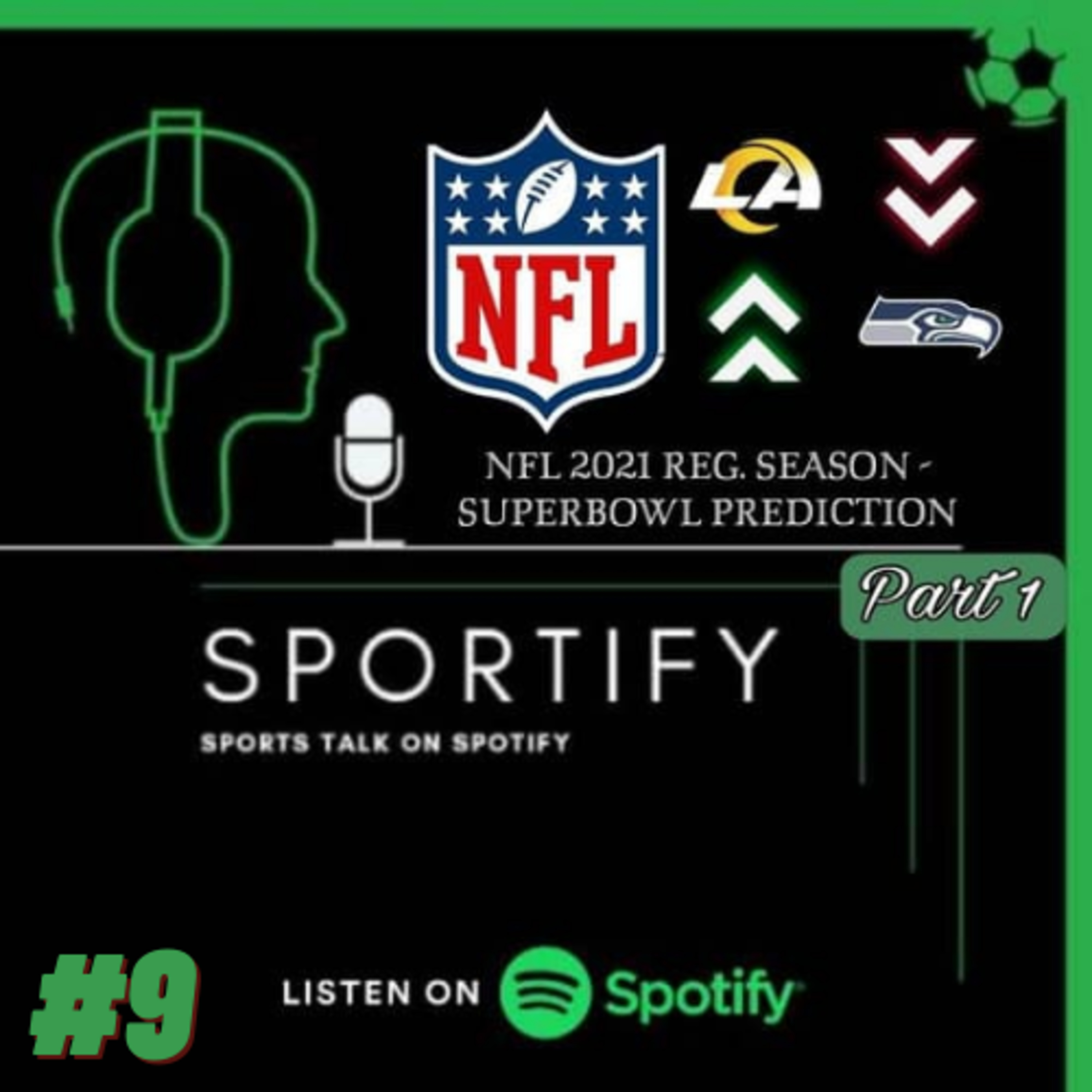 #9 NFL 21 Team and Division-Superbowl Prediction