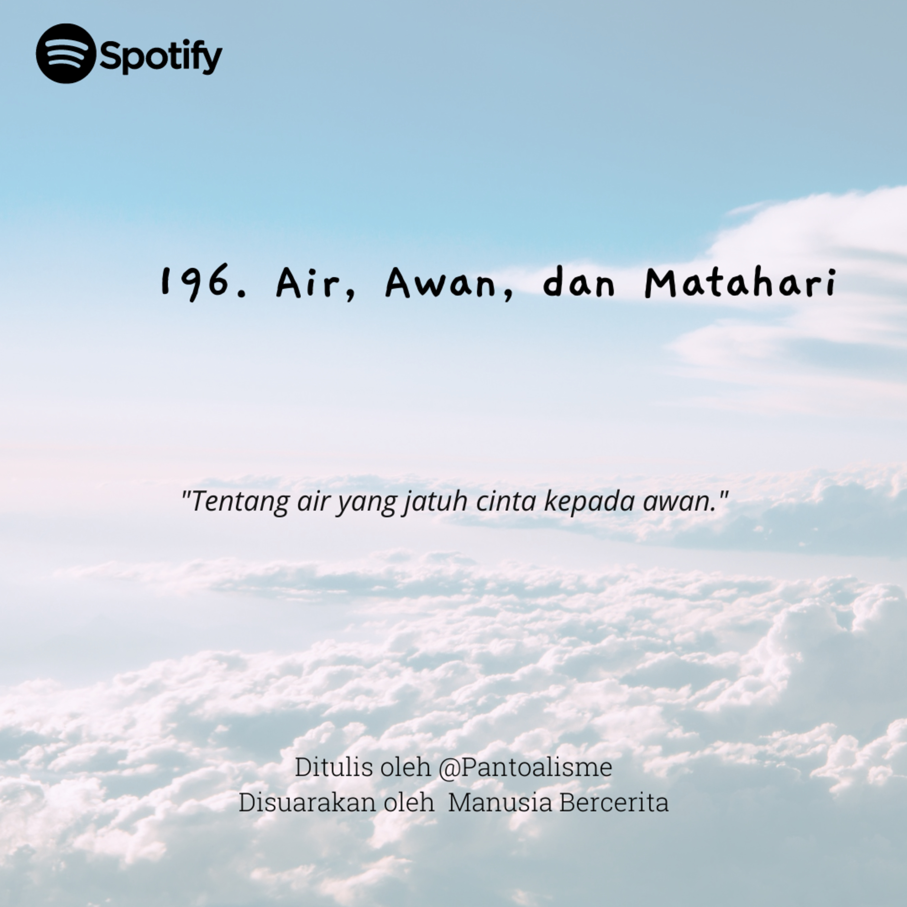 196. Air, Awan, dan Matahari 
