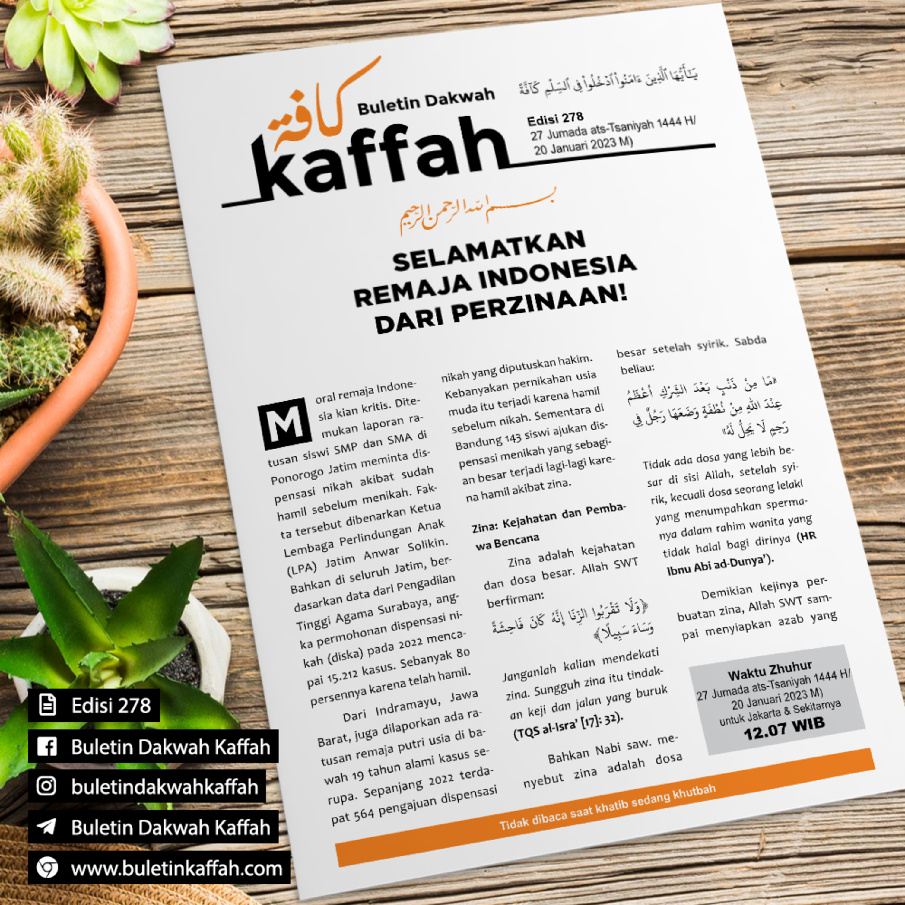 Audio Buletin Dakwah Kaffah 277