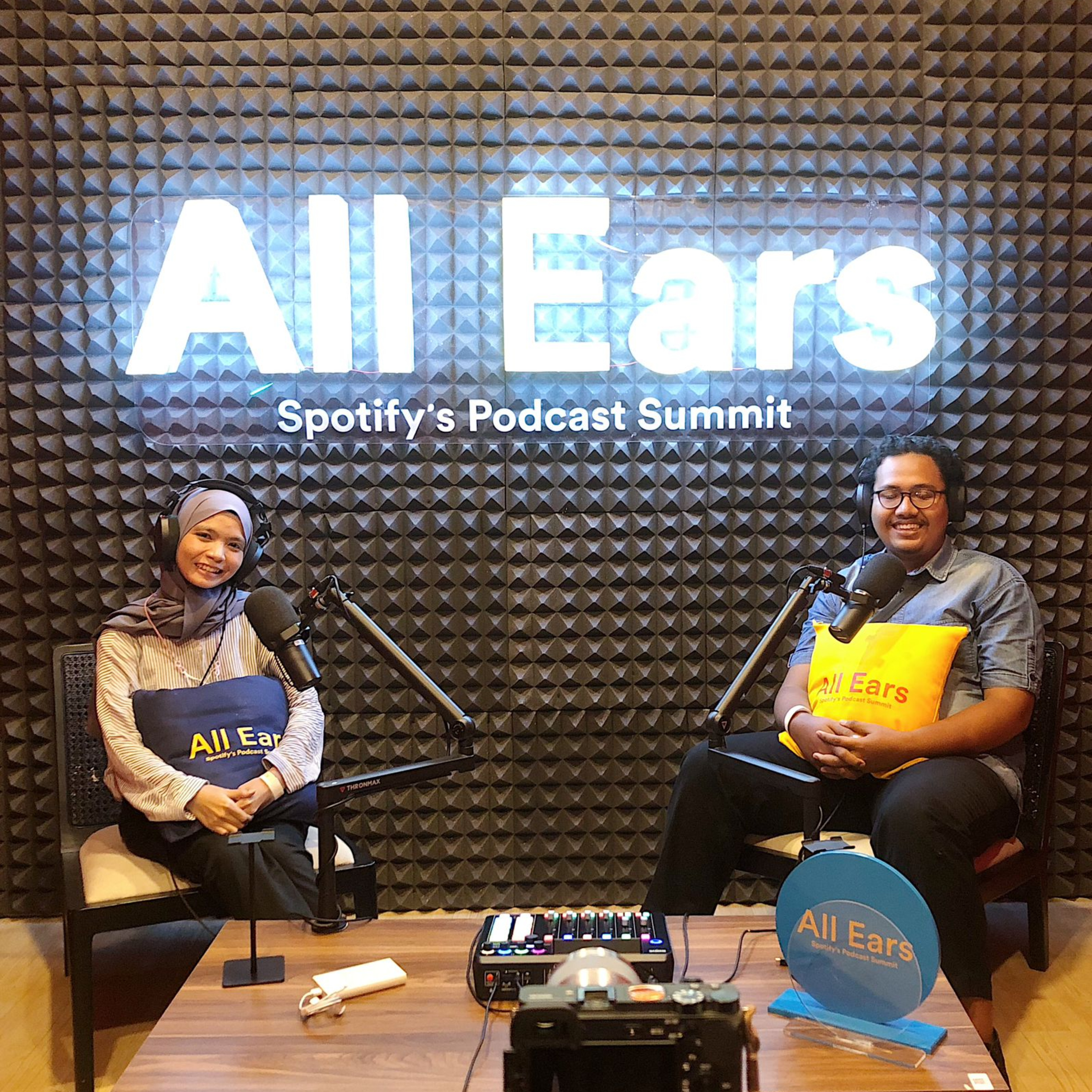Satu kata buat event Spotify All Ears Podcast Summit 2022: KEREN!!