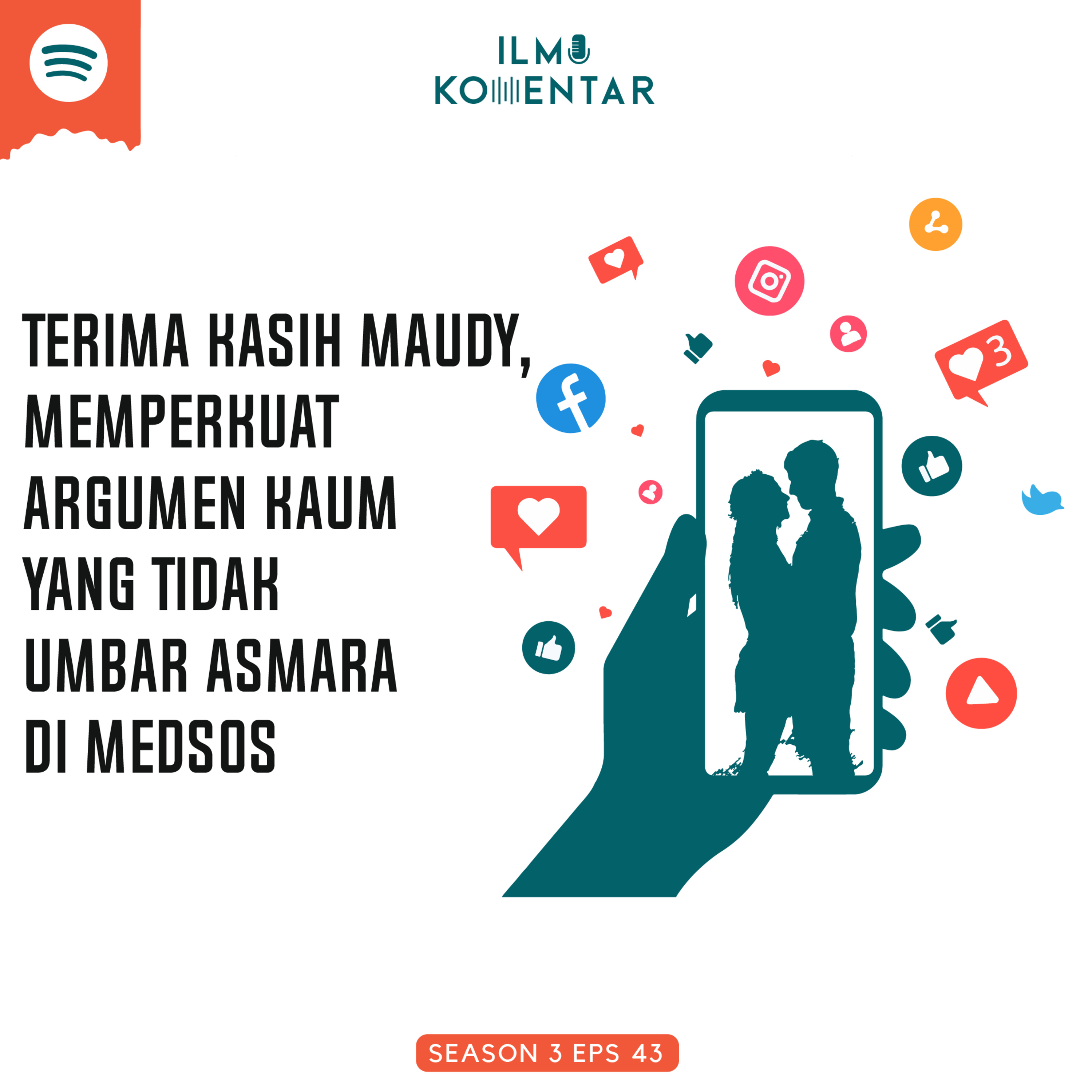 Terima Kasih Maudy, Memperkuat Argumen Kaum yang Tidak Umbar Asmara Di Medsos