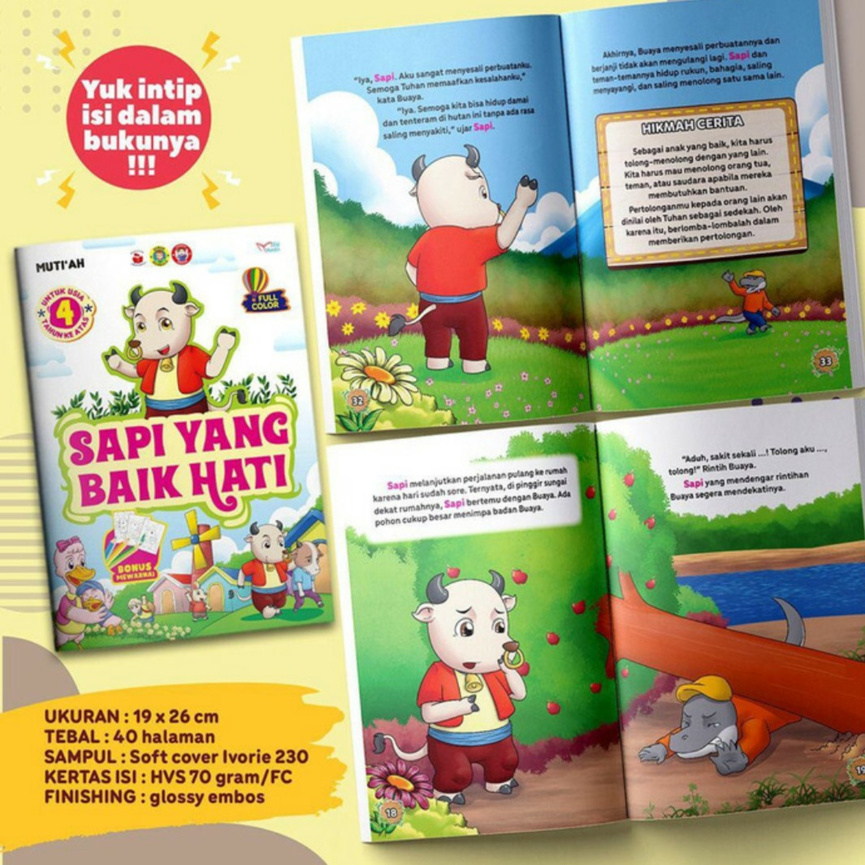 Dongeng Sapi Yang Baik Hati 🐂 (special edition Idul Adha 😆)