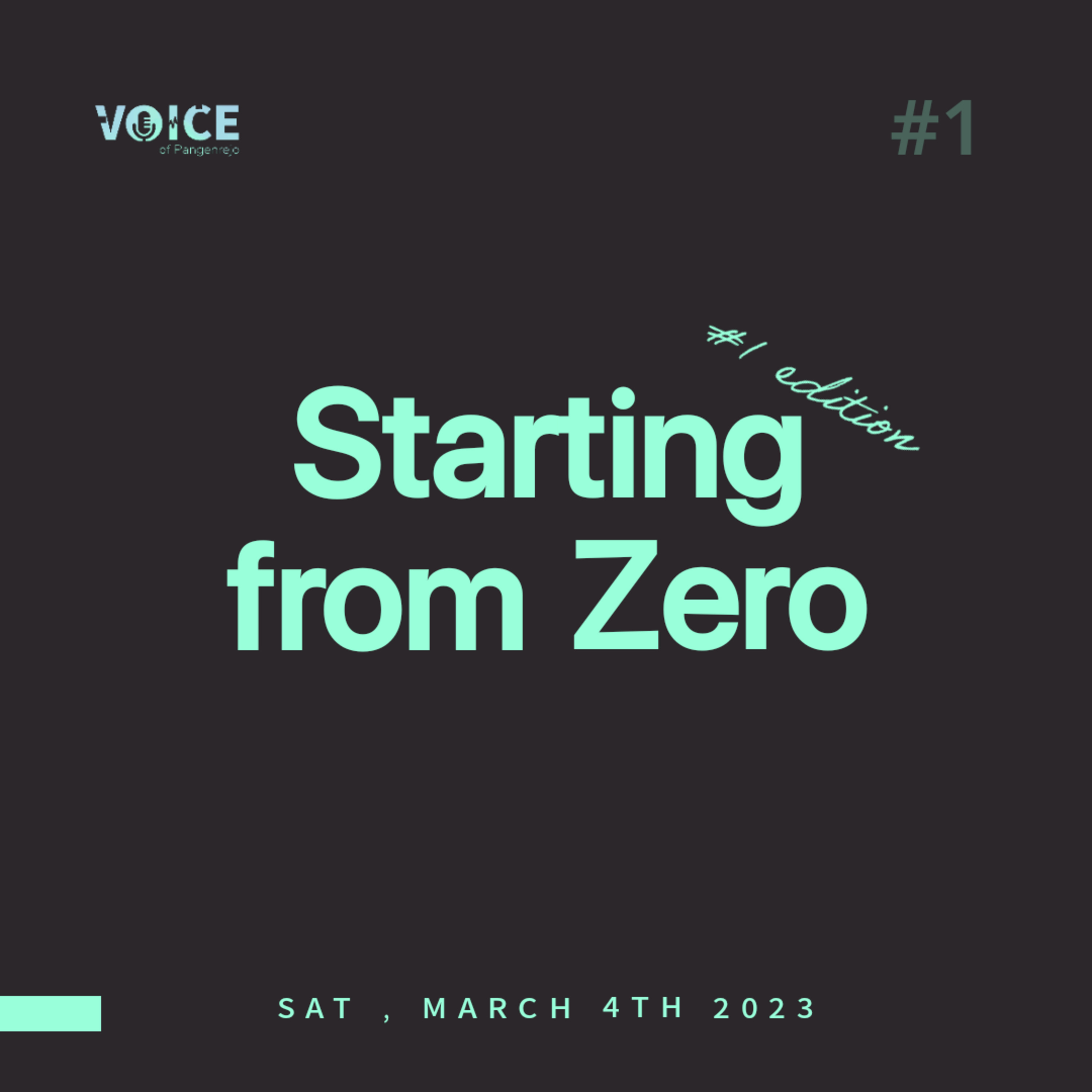 Starting from Zero