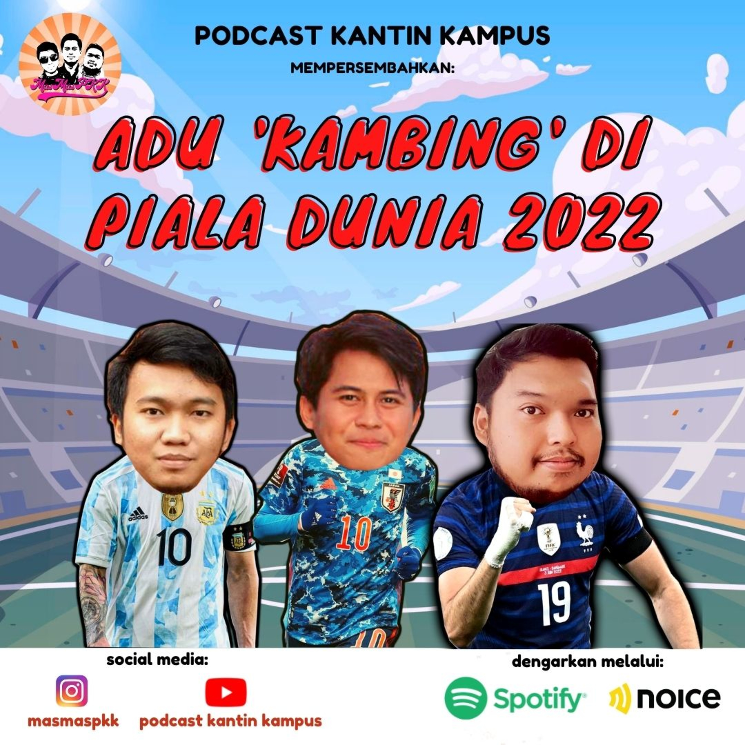 Adu 'kambing' di piala dunia 2022