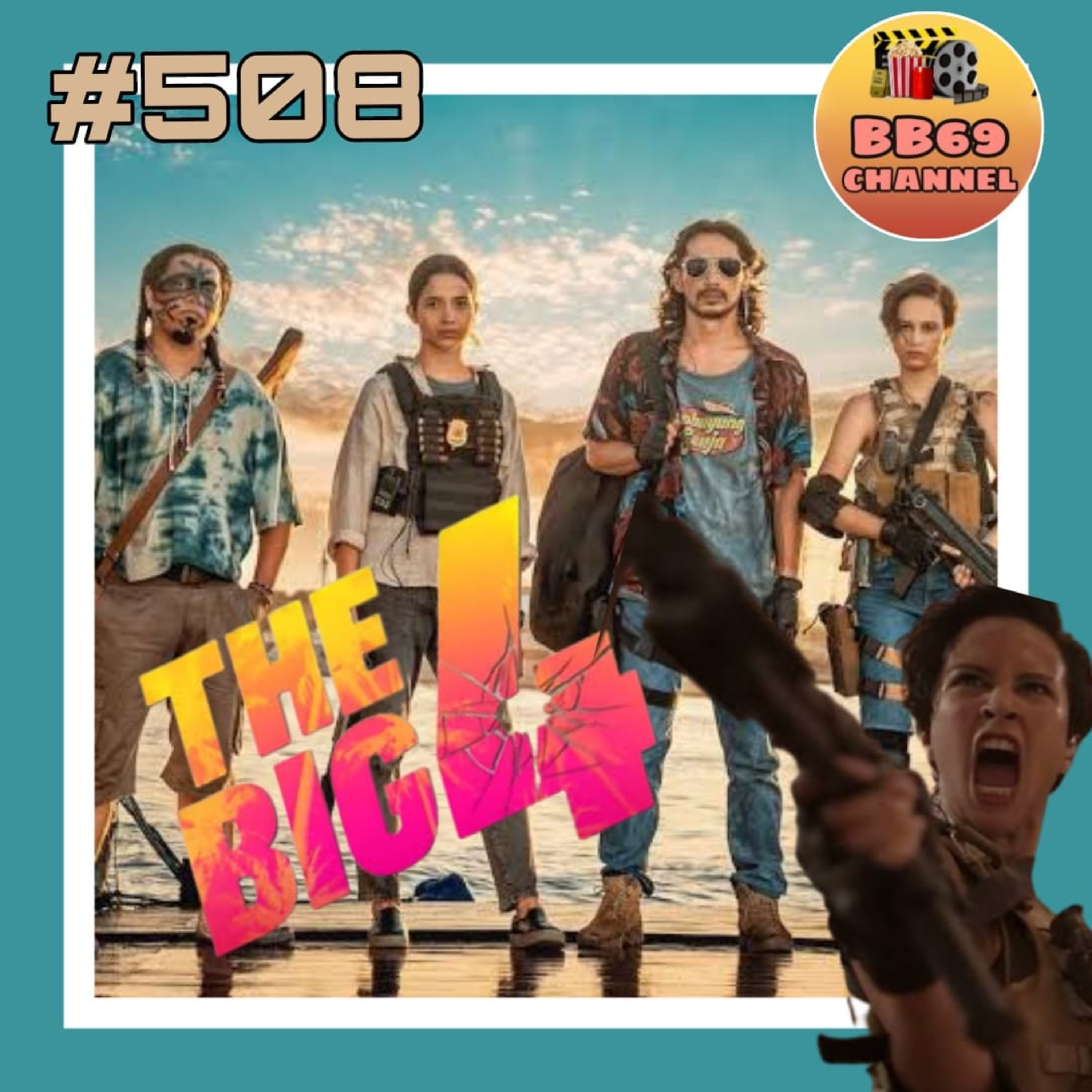 508. Review The Big 4 Netflix ft Watching Movie Channel