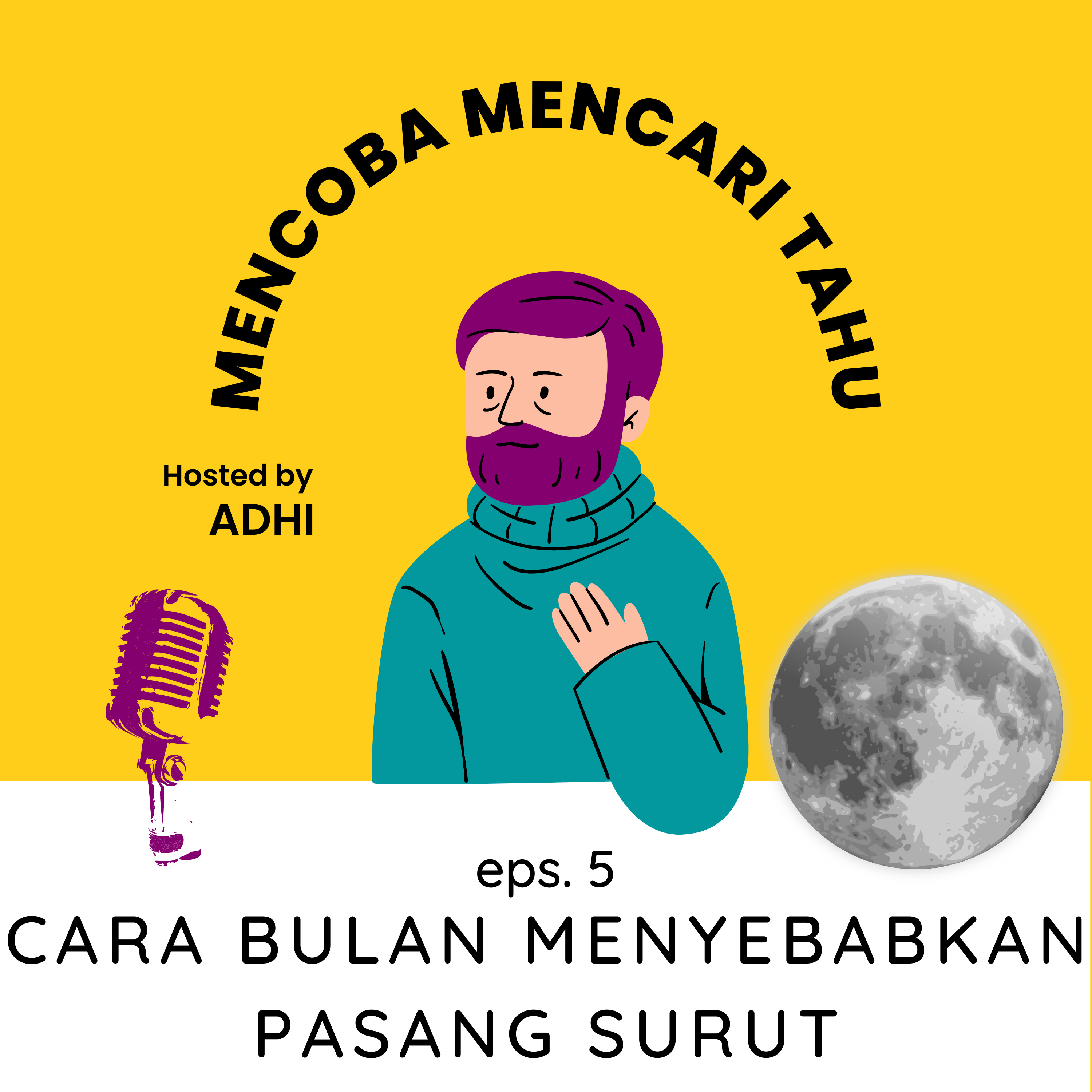 Cara Bulan Menyebabkan Pasang Surut