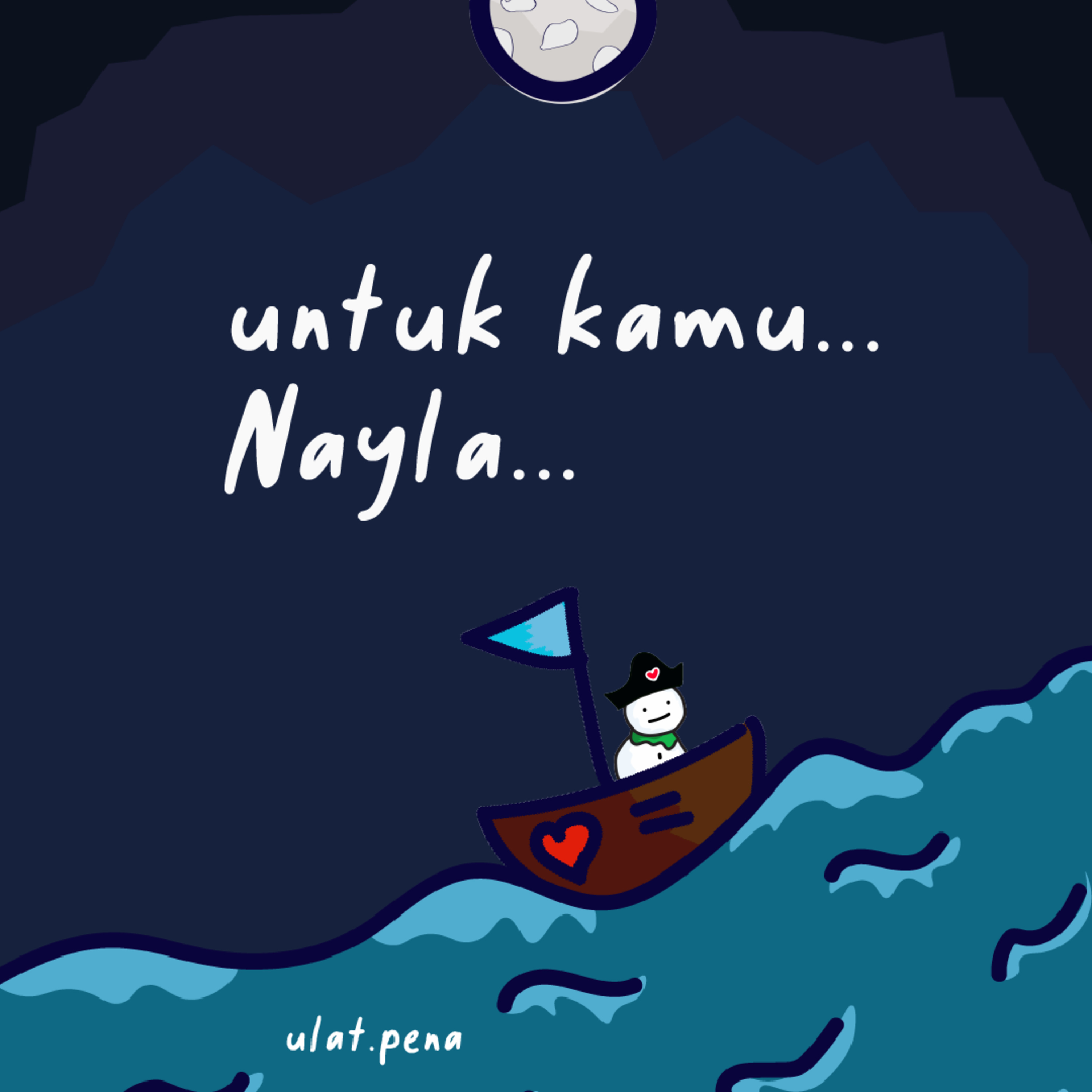 27. untuk kamu, nayla.