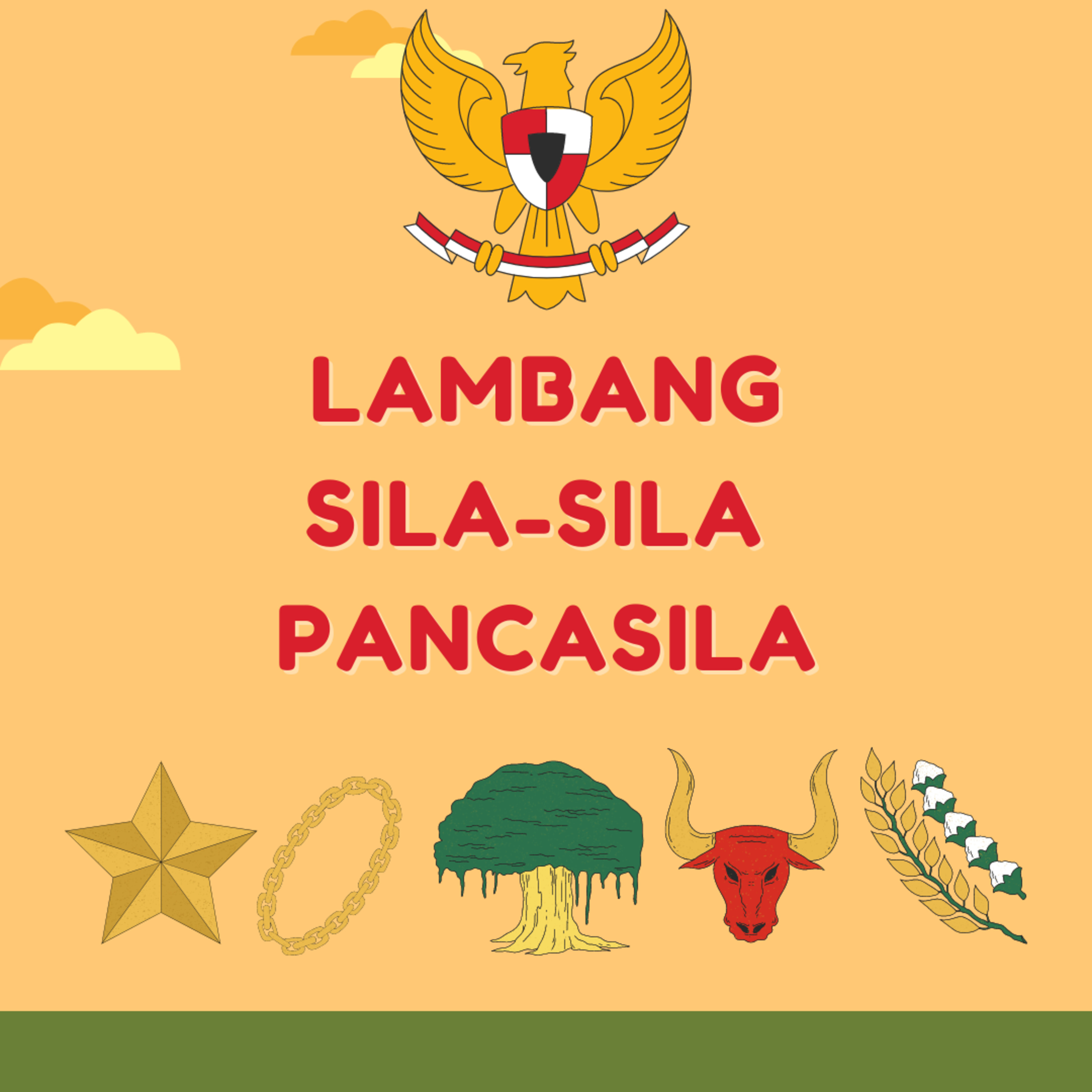 #25 Lambang Sila-Sila Pancasila