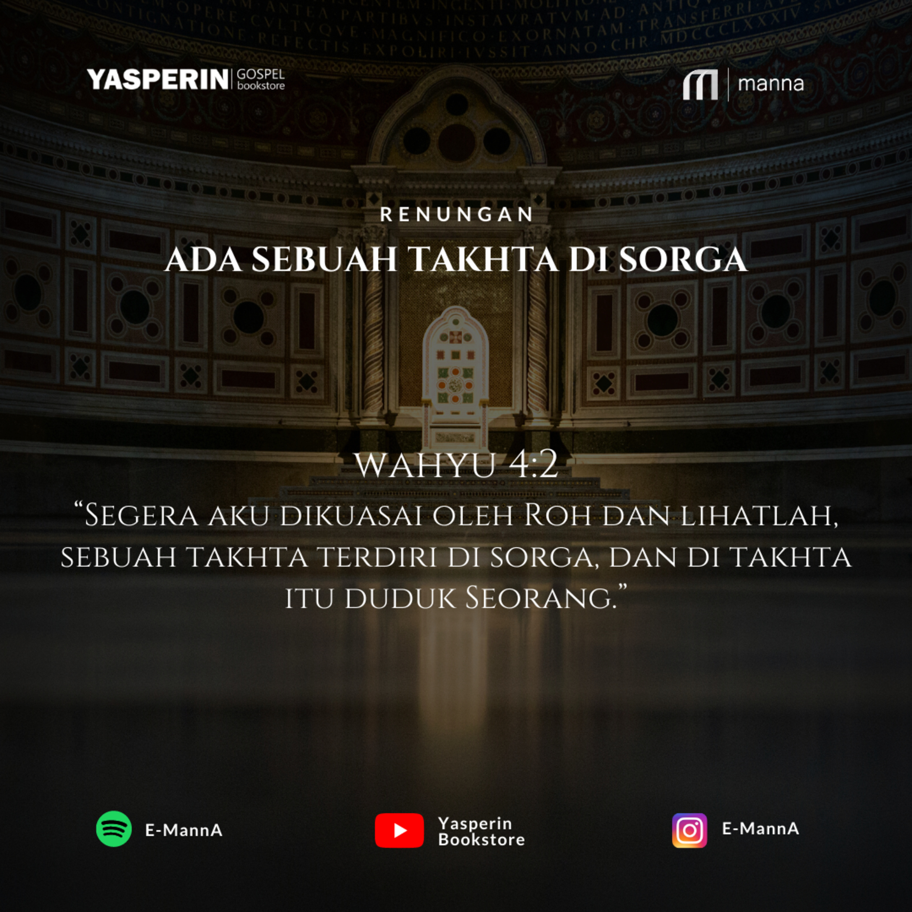 ADA SEBUAH TAKHTA DI SORGA (PODCAST)