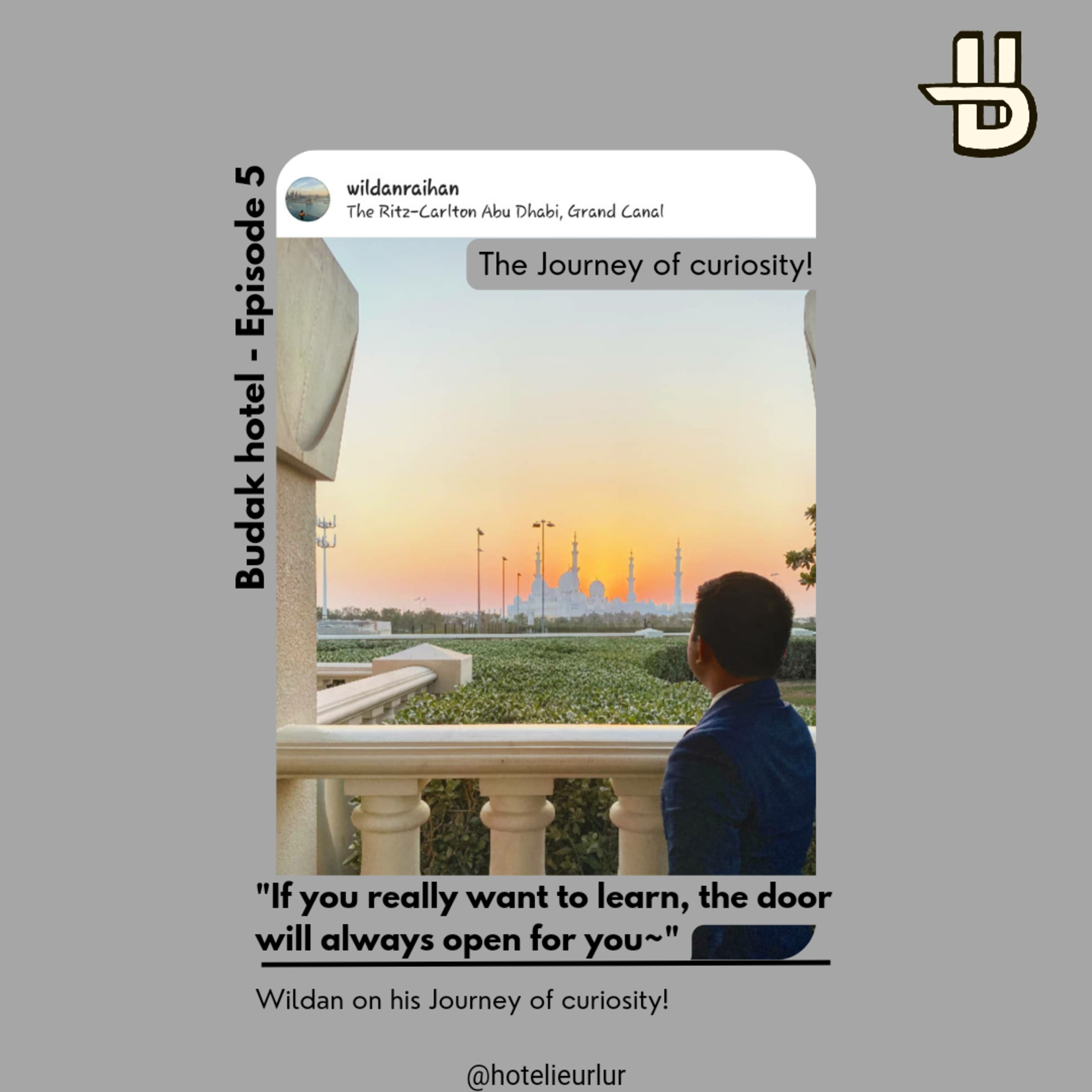 Eps.5 The Journey on fulfilling his Curiosity!