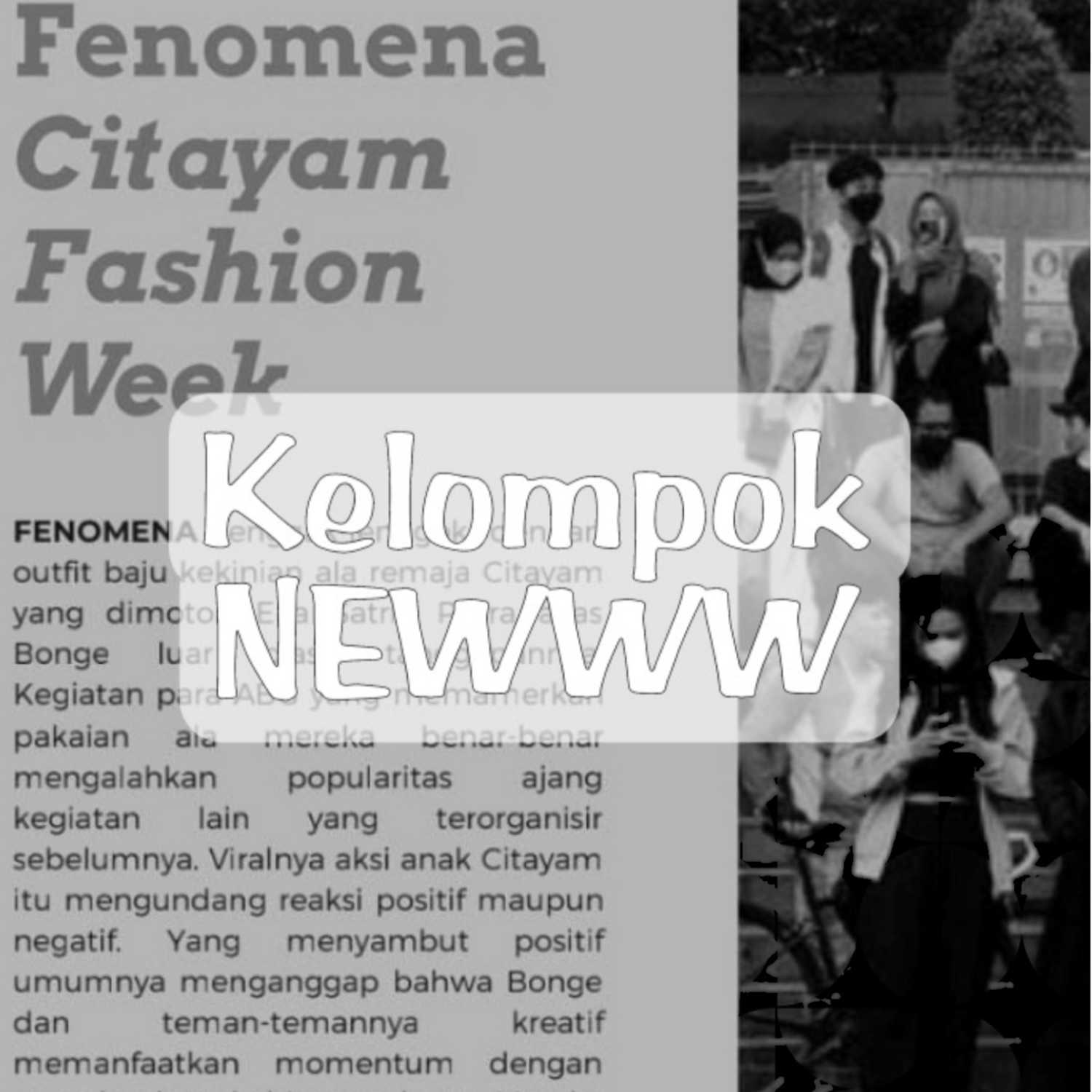 bincang-buncang fashion week with kel NEWWW