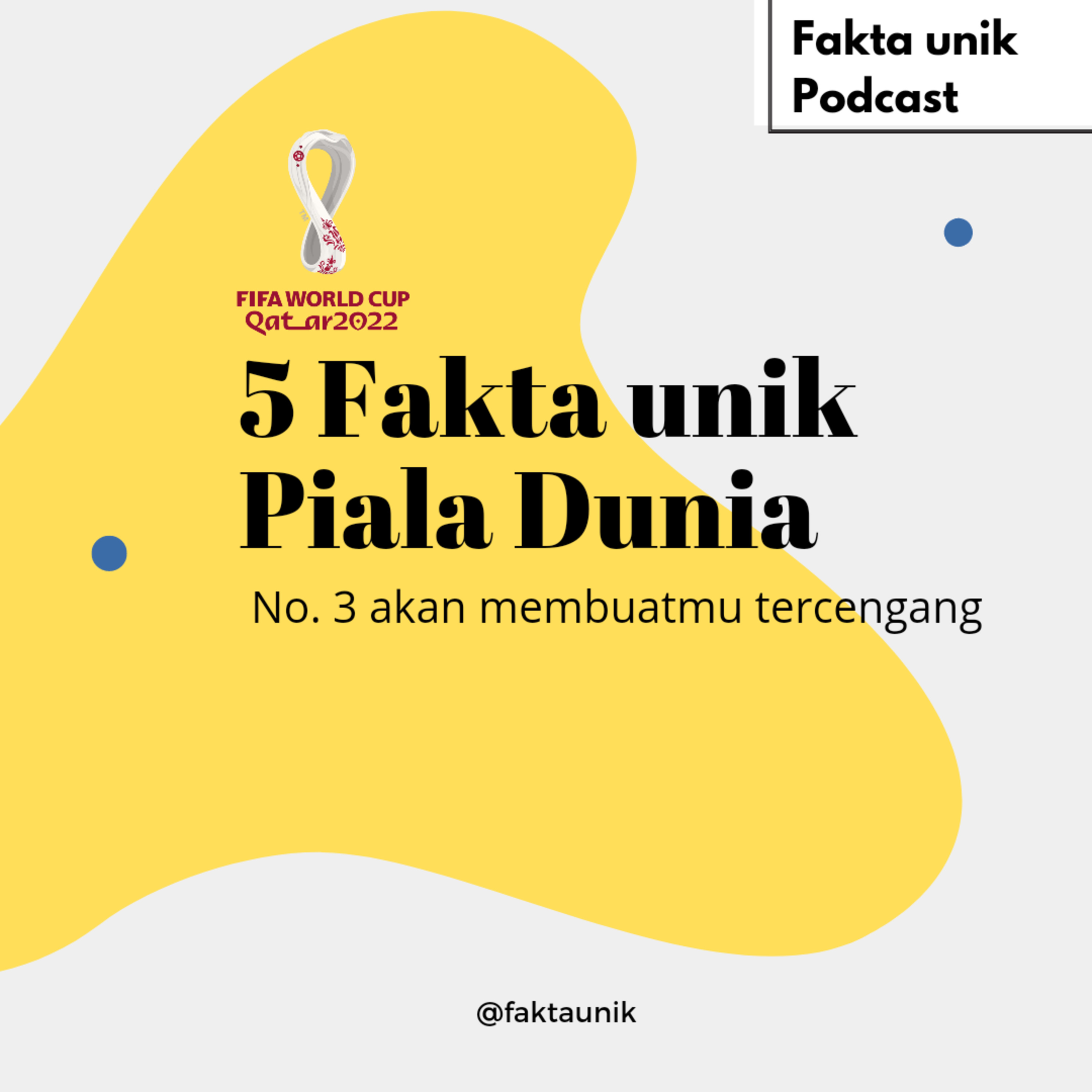 5 Fakta Unik Piala Dunia No. 3 akan membuatmu tercengang