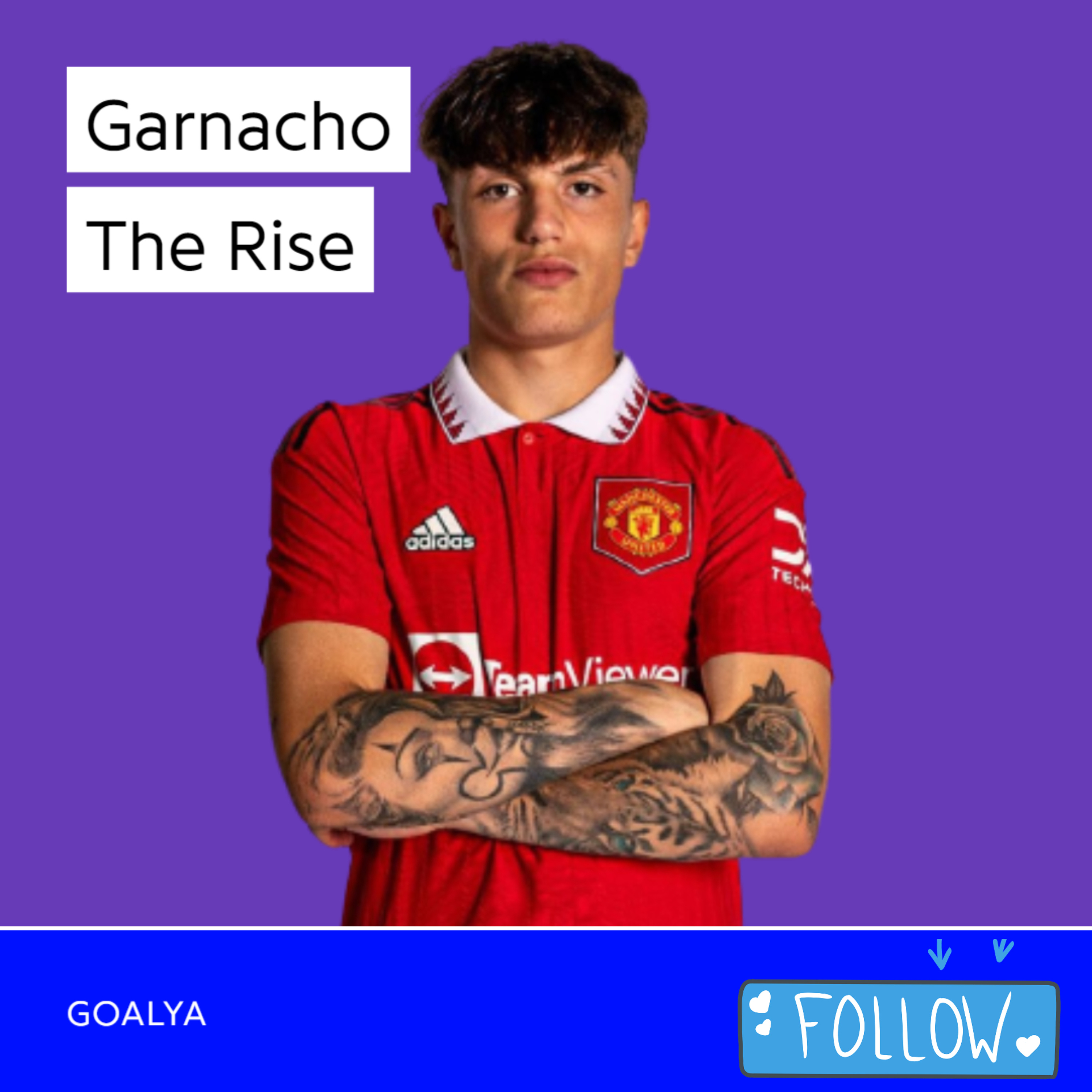 Alejandro Garnacho The Rise | Manchester United F.C. 