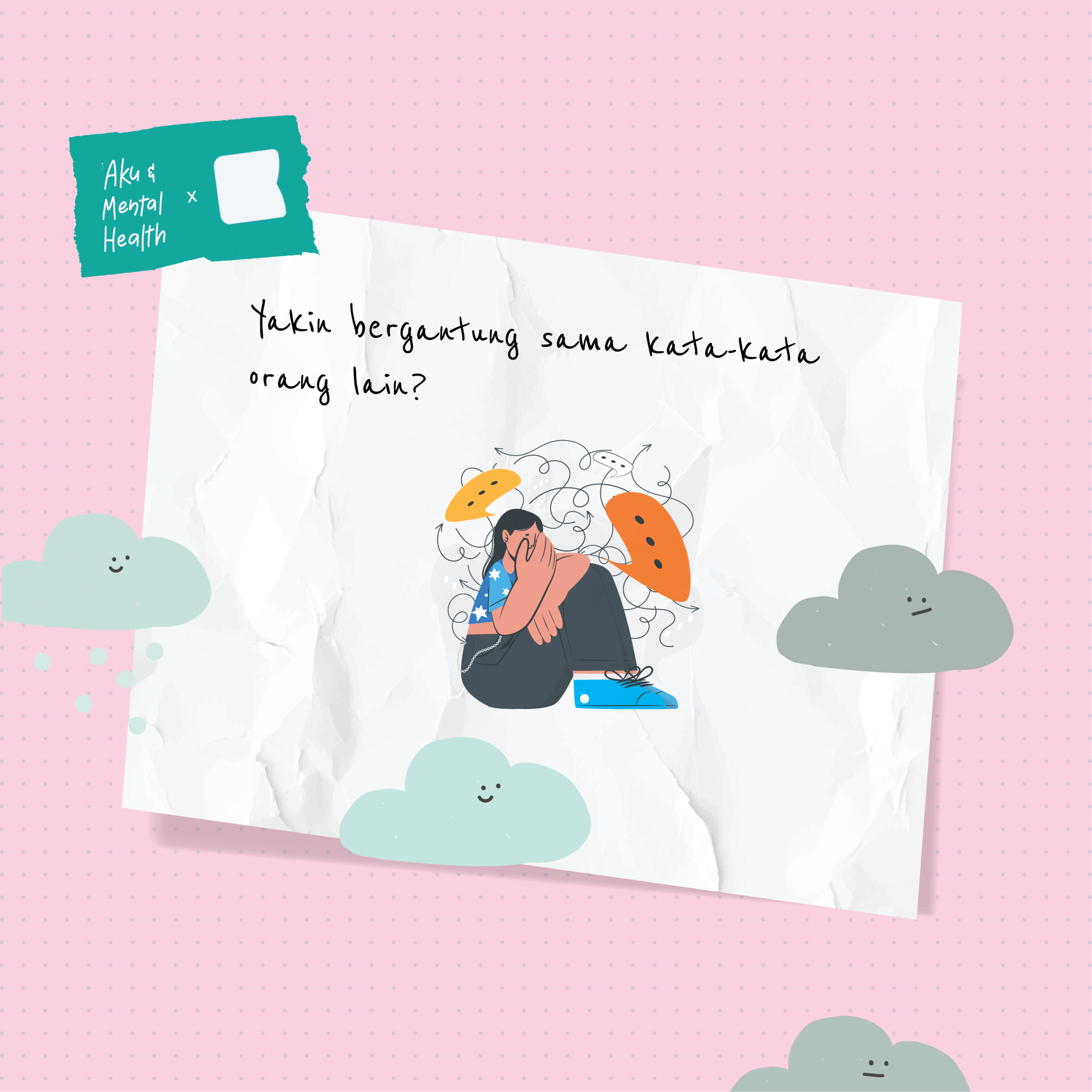Yakin bergantung sama kata-kata orang?