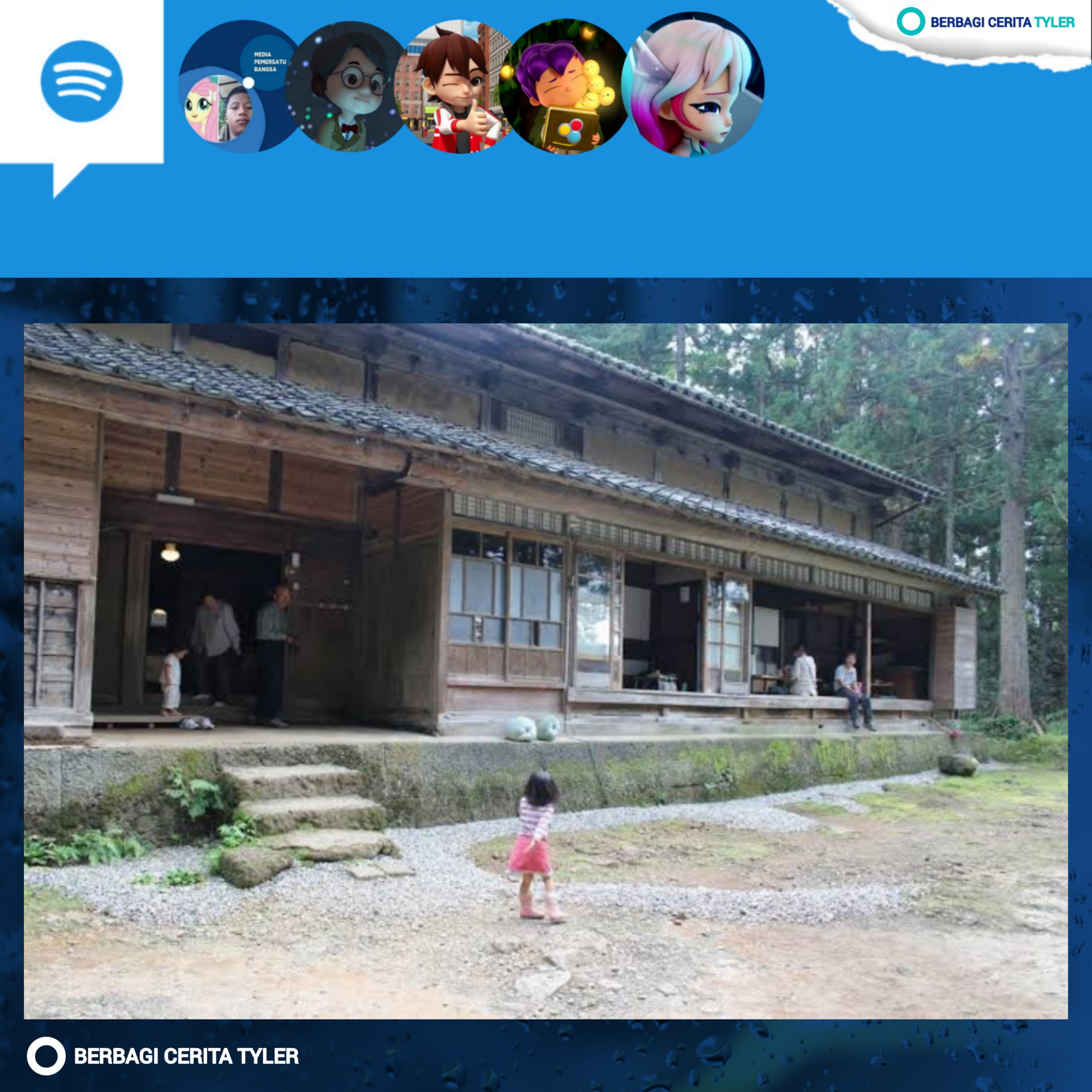 Rumah Hana, Ame, dan Yuki di Wolf Children ada loh di Kehidupan Nyata!