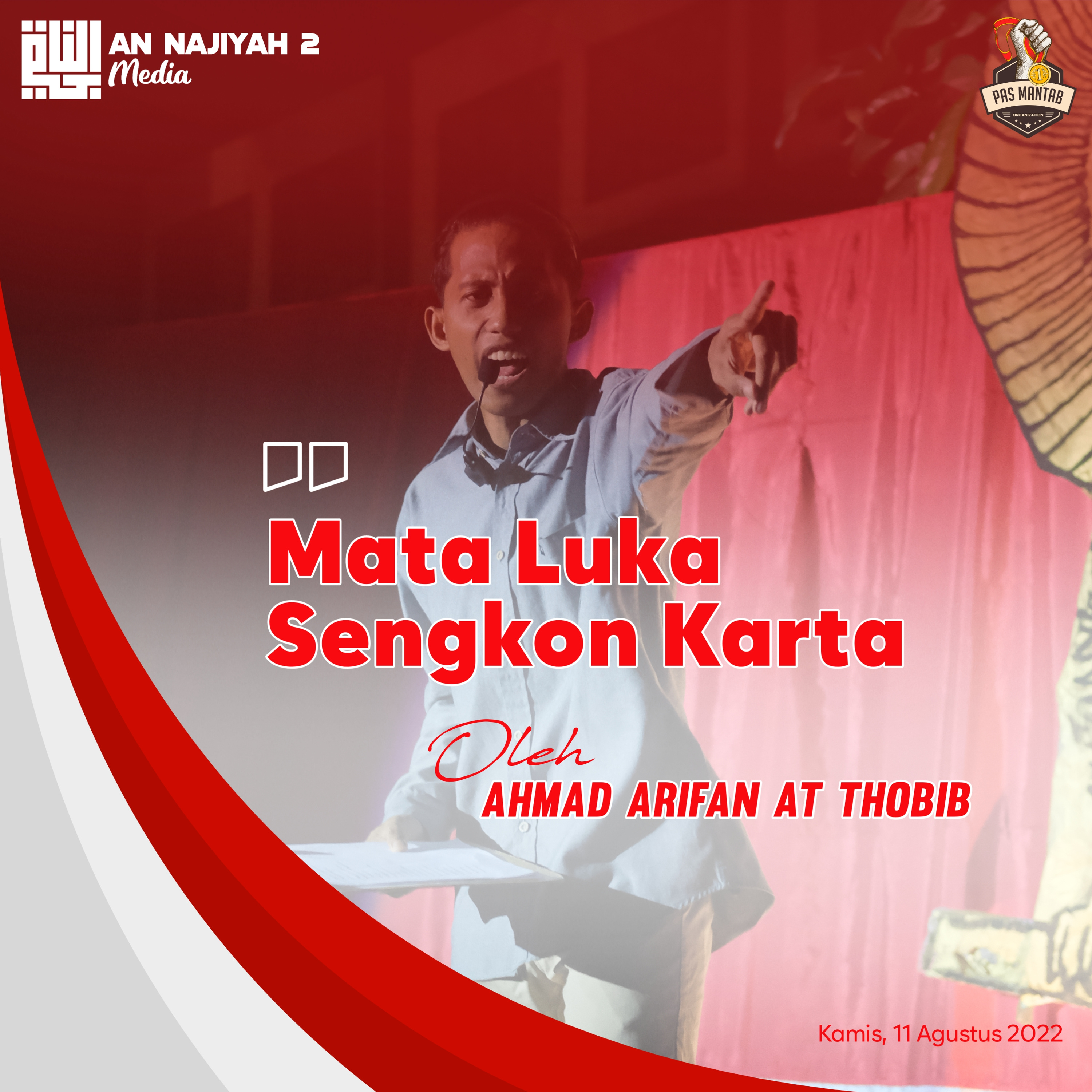 MATA LUKA SENGKON KARTA, oleh Ahmad Arifan At Thobib