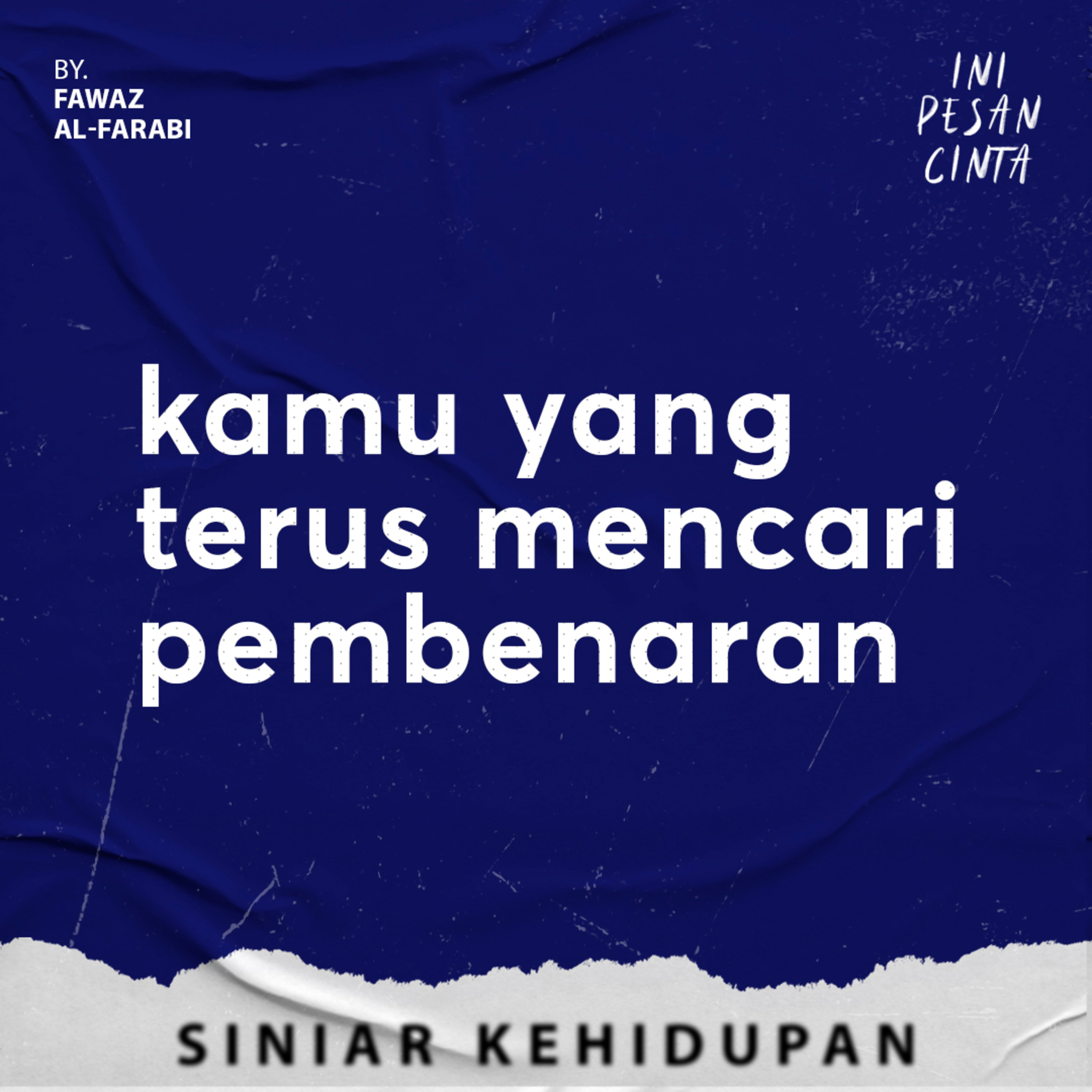 kamu yang terus mencari pembenaran