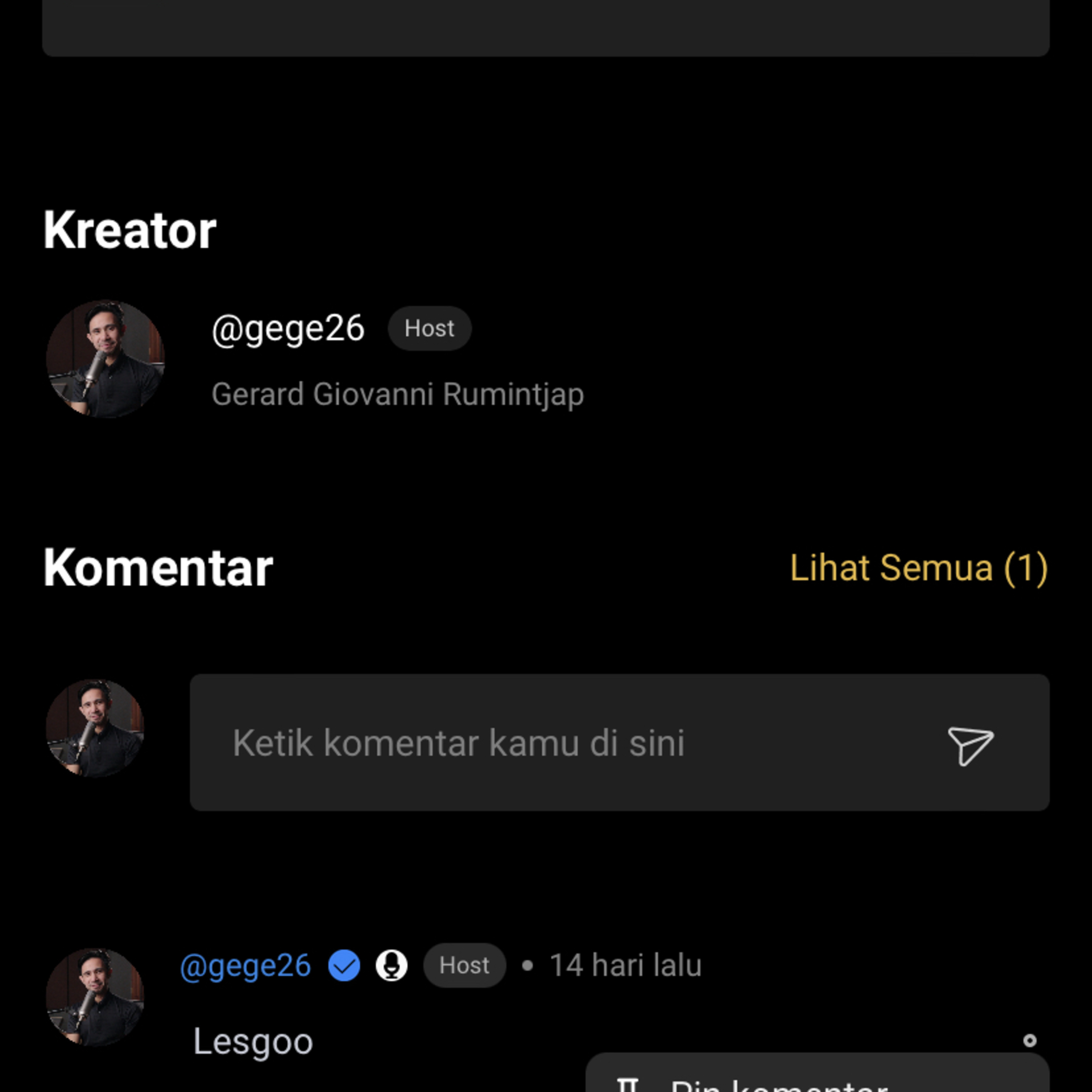 Episode 01 - Hari Senin Adalah Hari Pertama