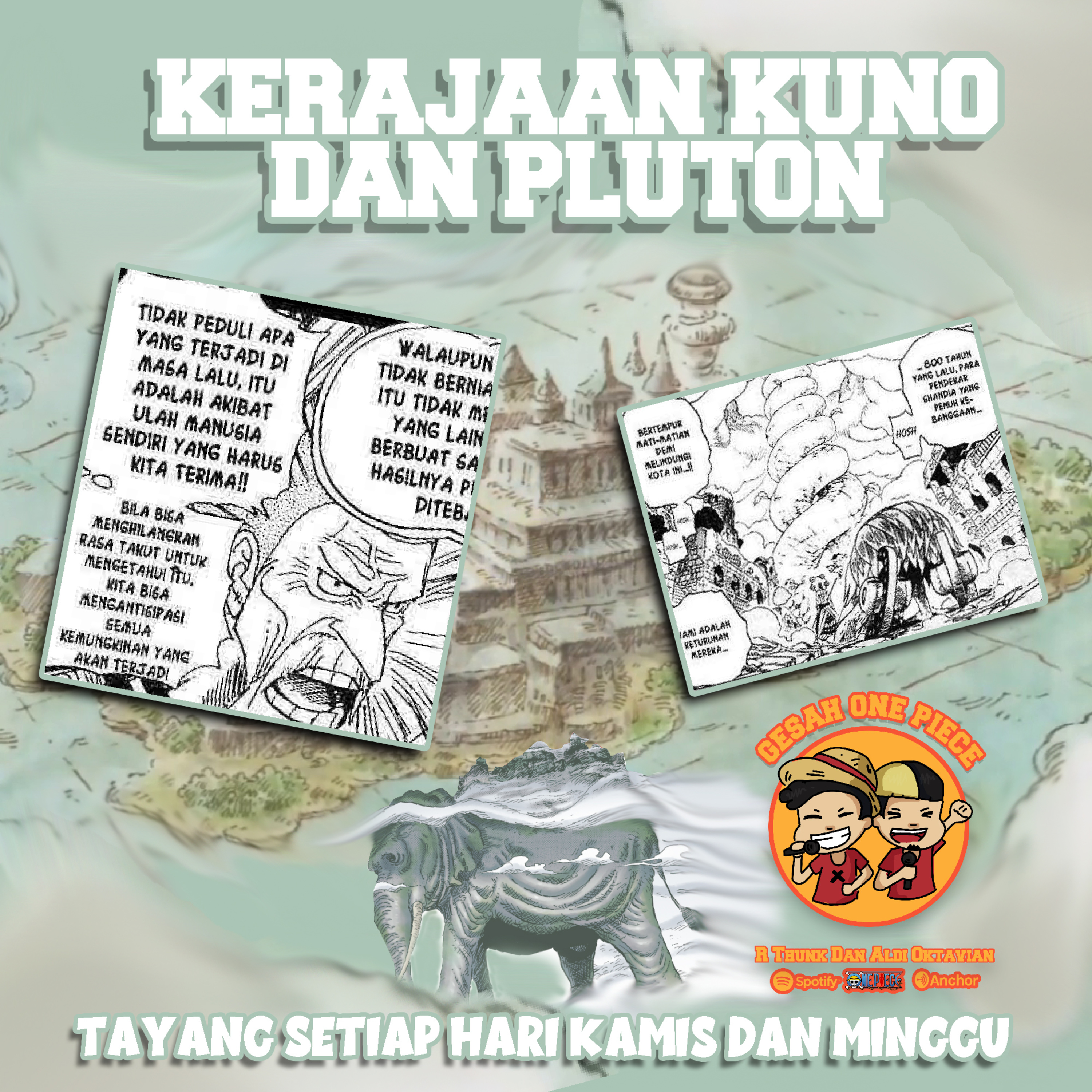 KERAJAAN KUNO DAN SENJATA KUNO PLUTON