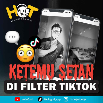 Ada setan di filter TikTok?! 