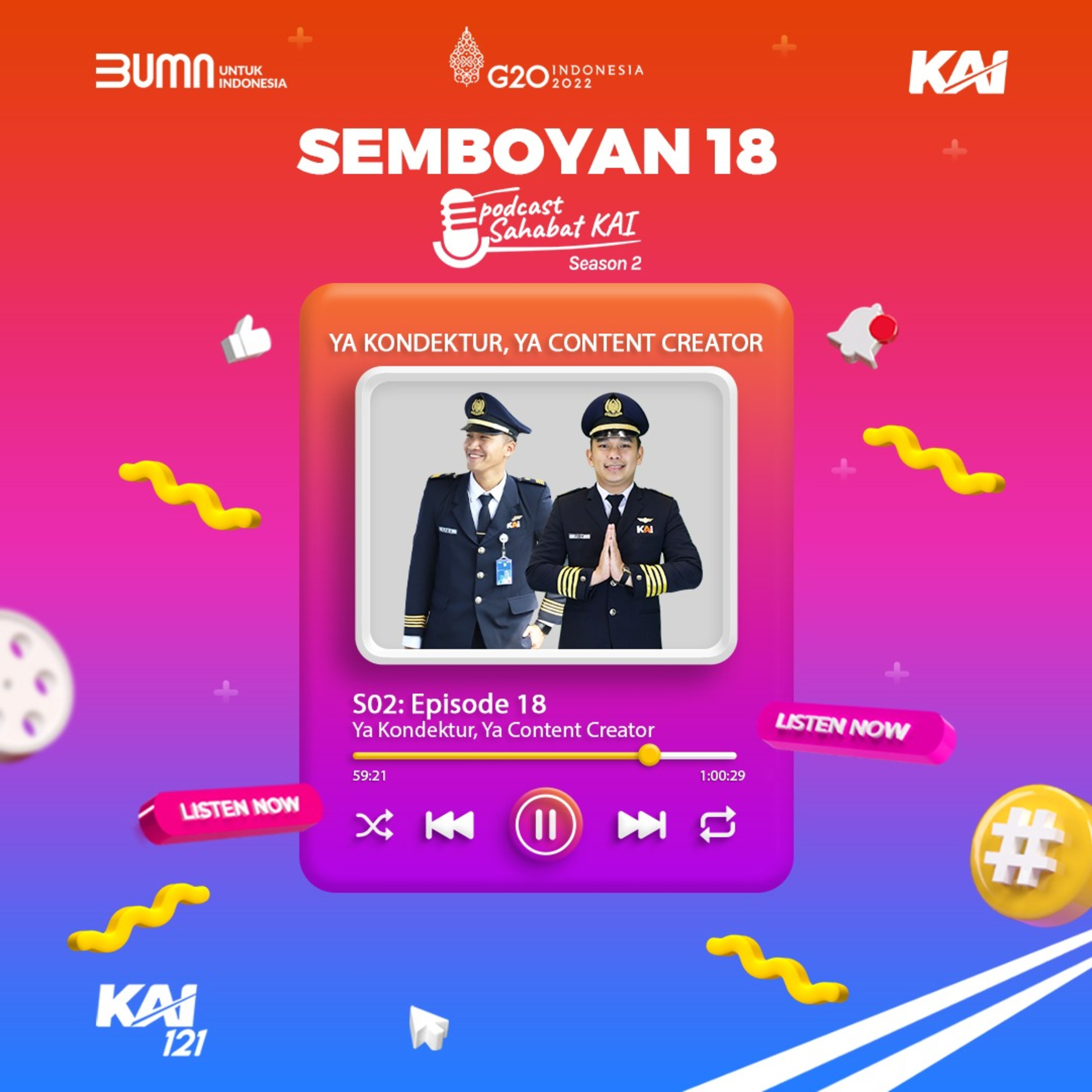 S02: Episode 18 - Ya Kondektur, Ya Content Creator