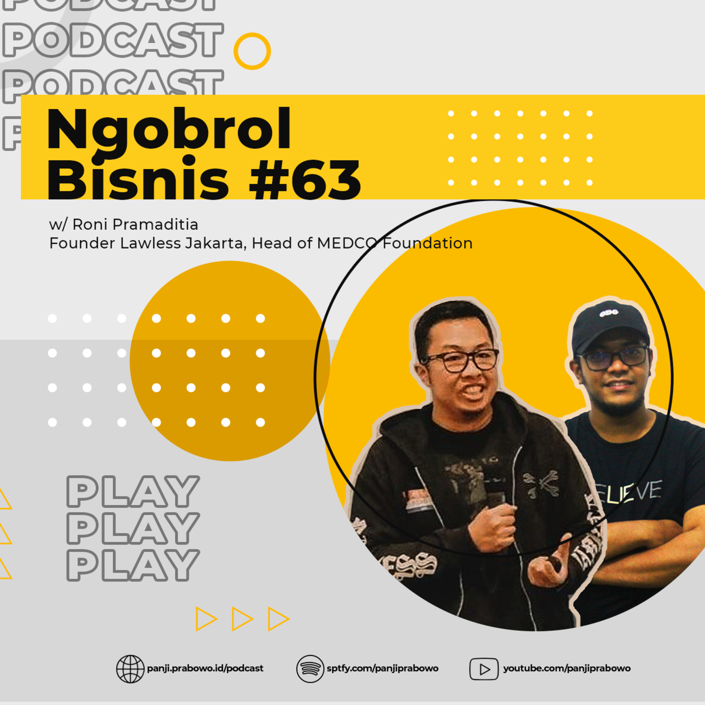 Ep.63 - Dari Lawless, Medco, Hingga Gunung Puntang w/ Roni Pramaditia