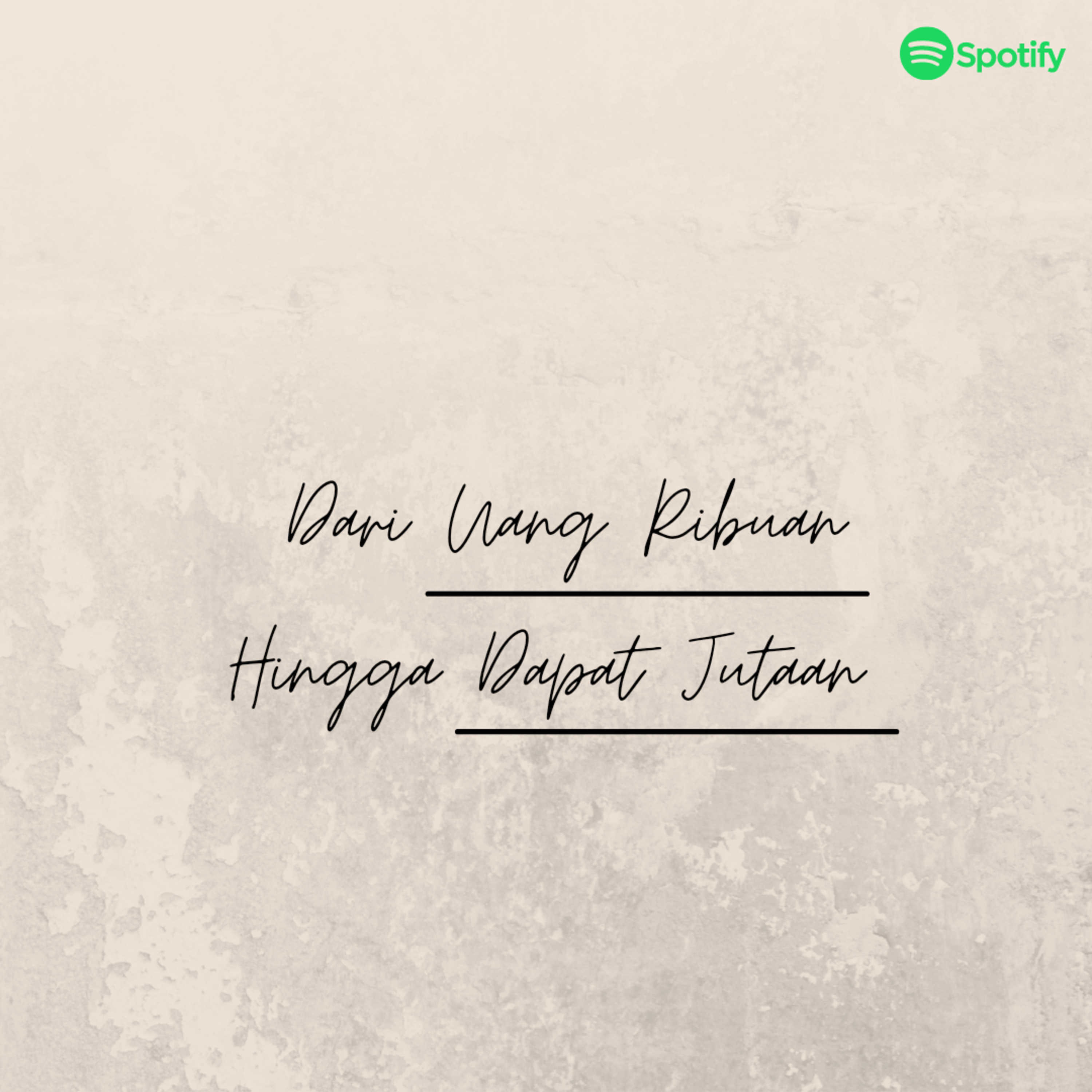 Dari Uang Ribuan Hingga Menjadi Jutaan