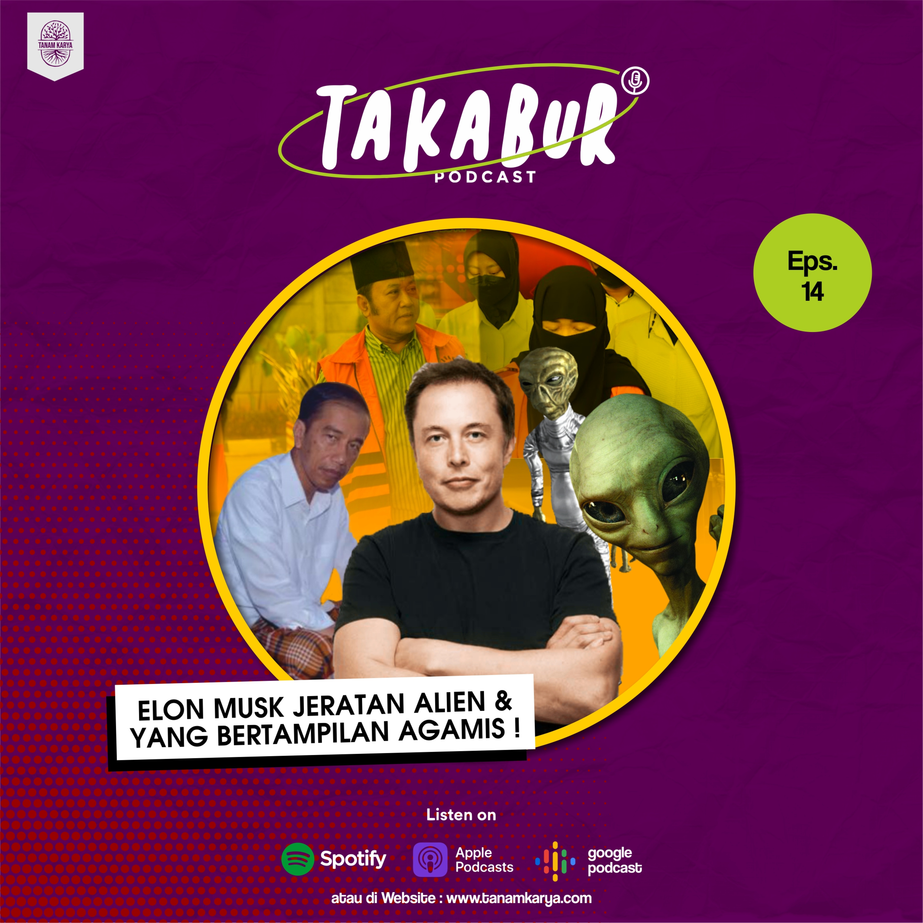 ELON MUSK JERATAN ALIEN & YANG BERTAMPILAN AGAMIS !